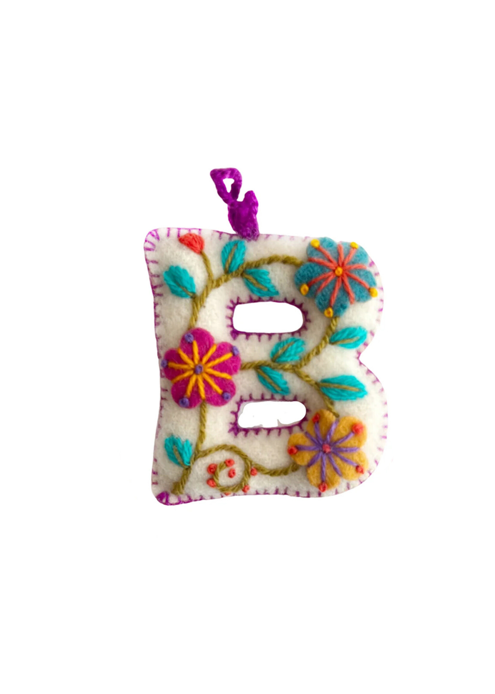 Ornaments 4 Orphans Letter B Ornament