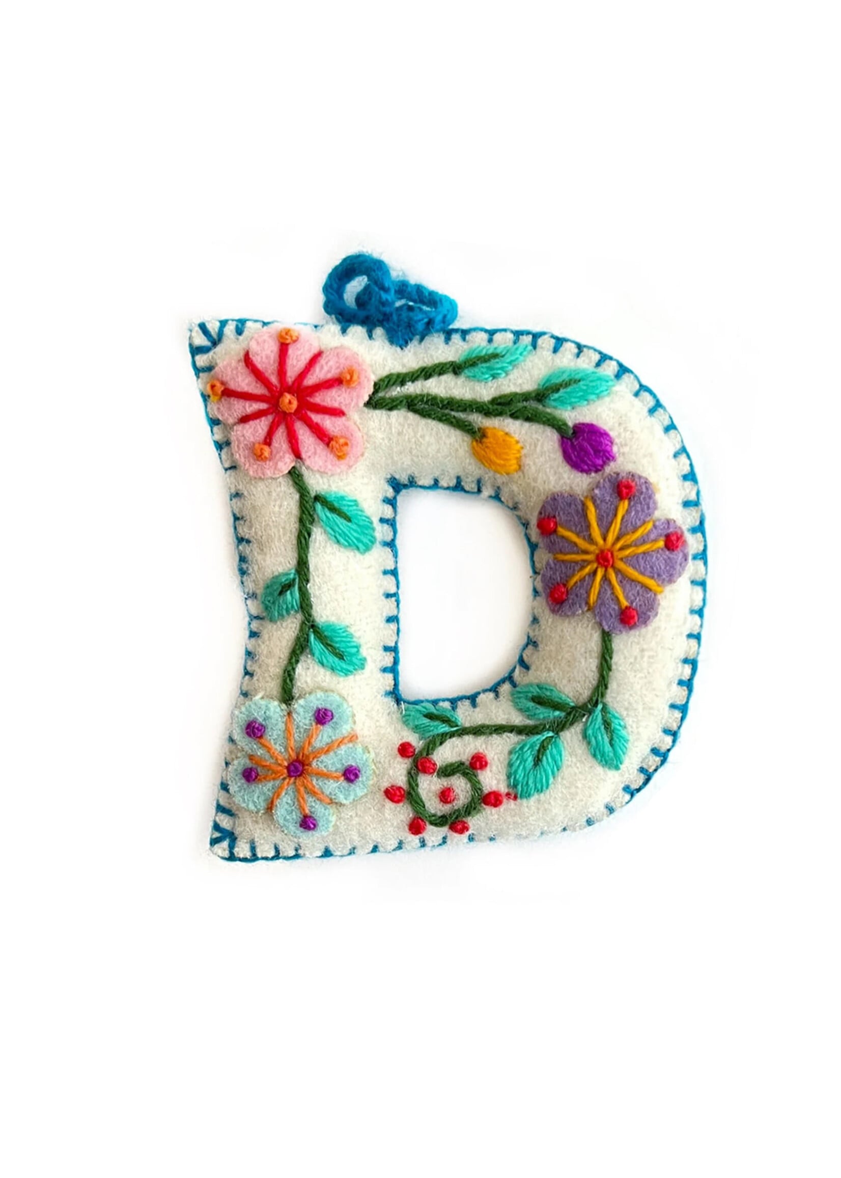 Ornaments 4 Orphans FINAL SALE - Letter D Ornament