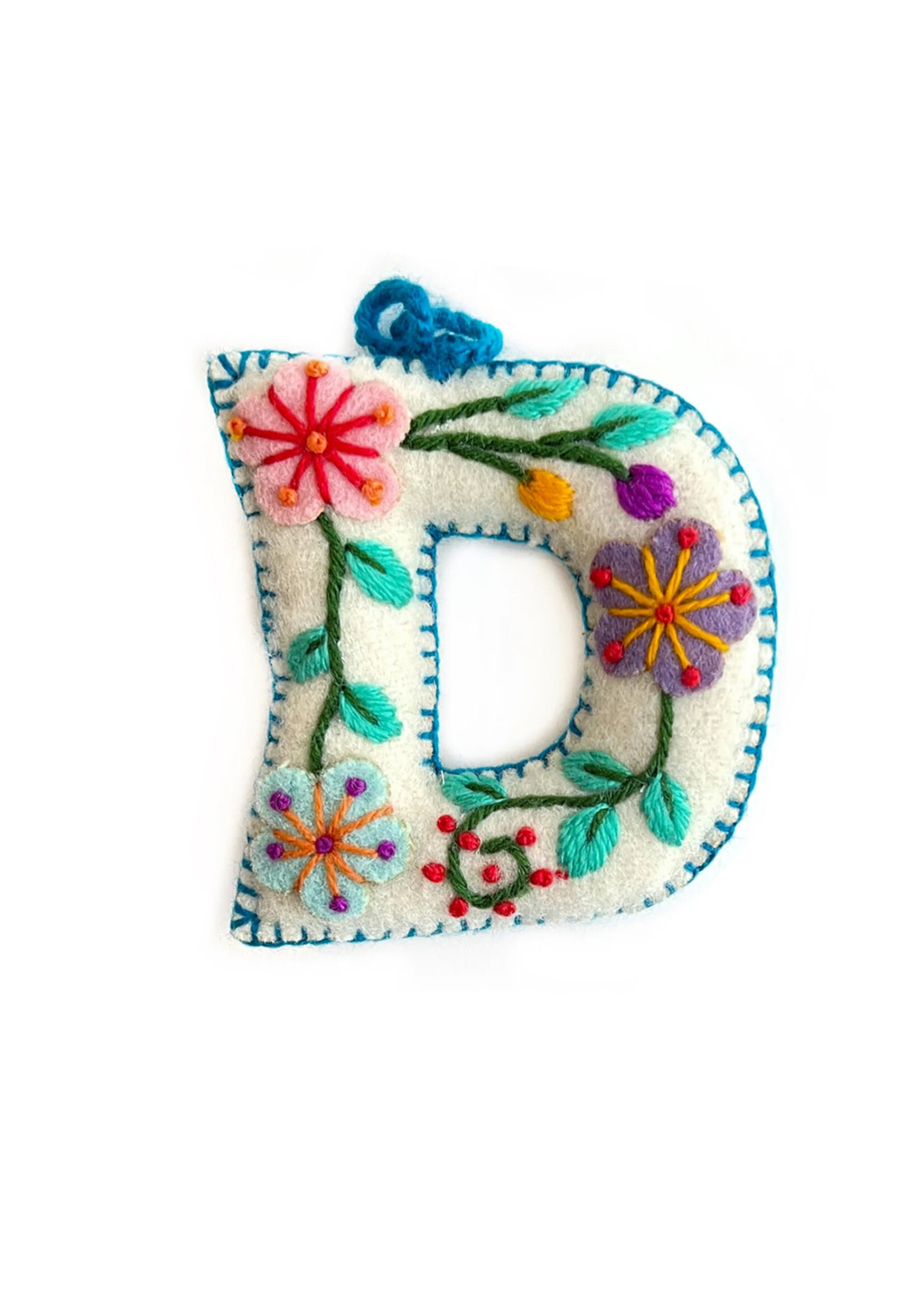 Ornaments 4 Orphans Letter D Ornament