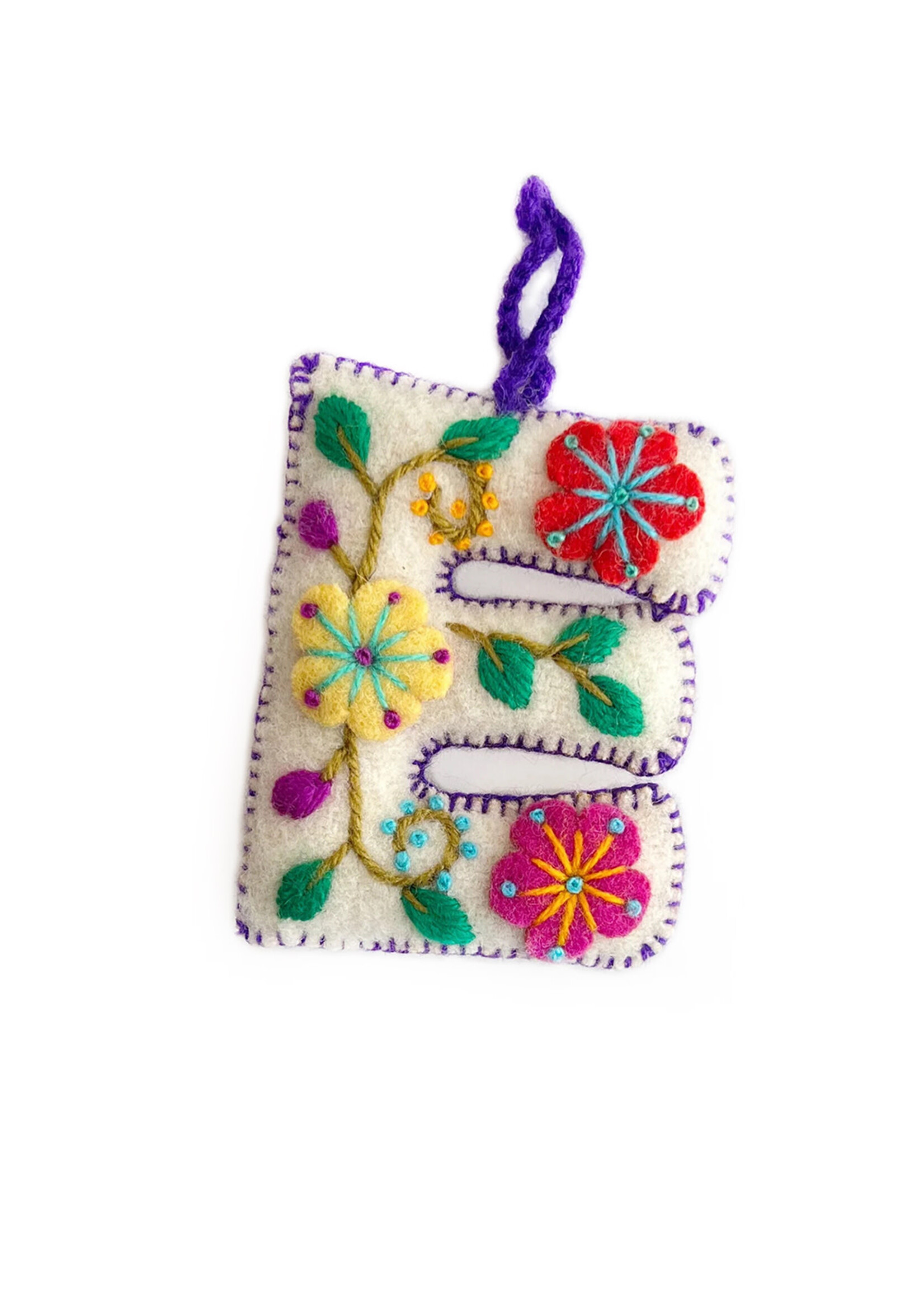 Ornaments 4 Orphans Letter E Ornament