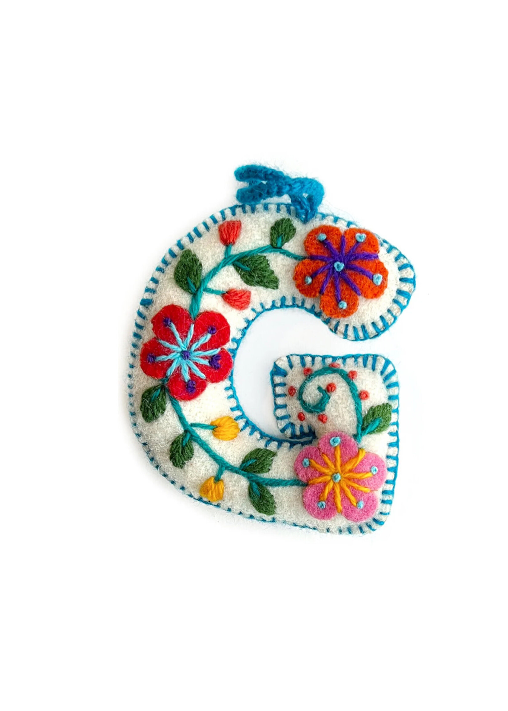 Ornaments 4 Orphans FINAL SALE - Letter G Ornament