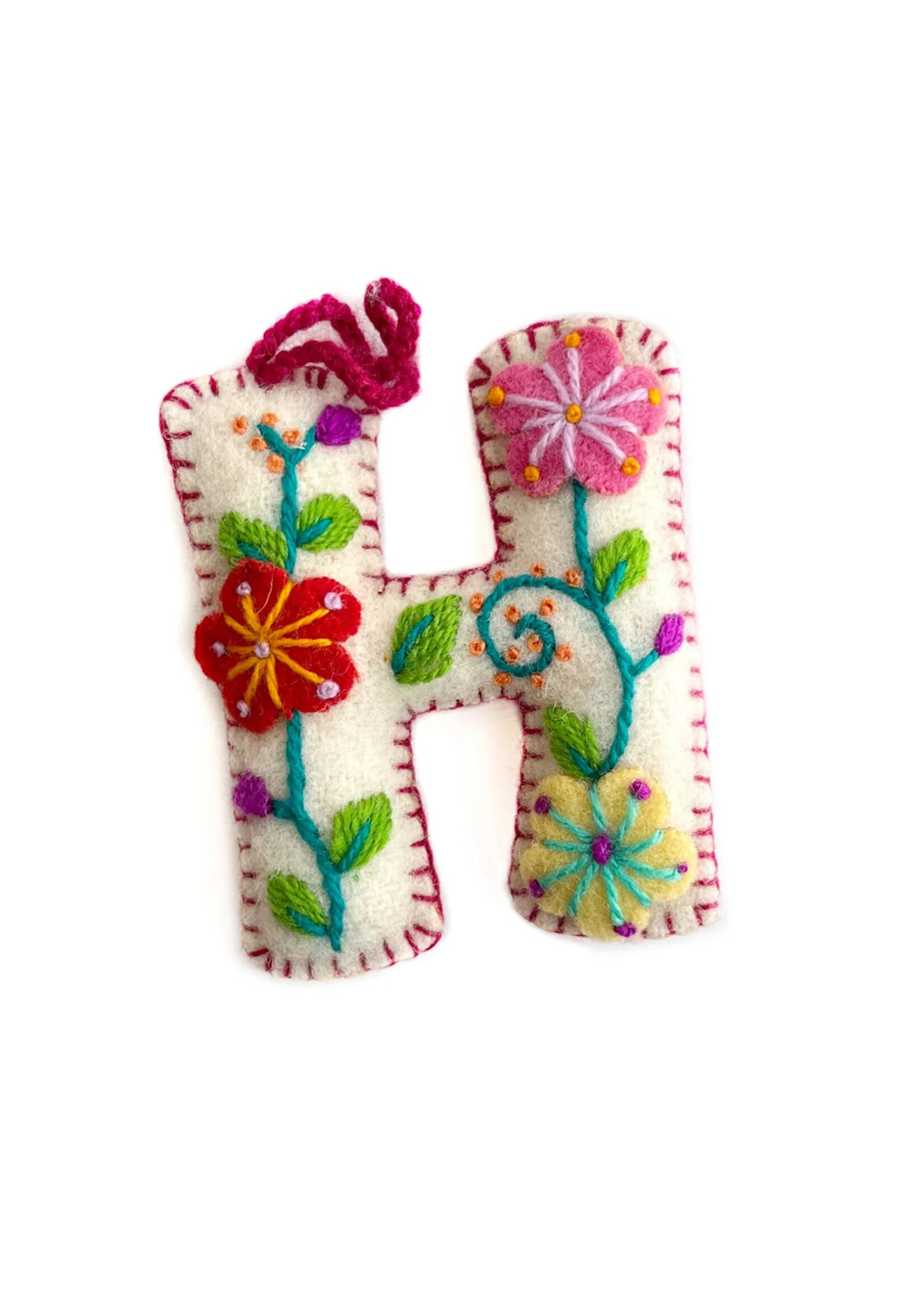 Ornaments 4 Orphans Letter H Ornament