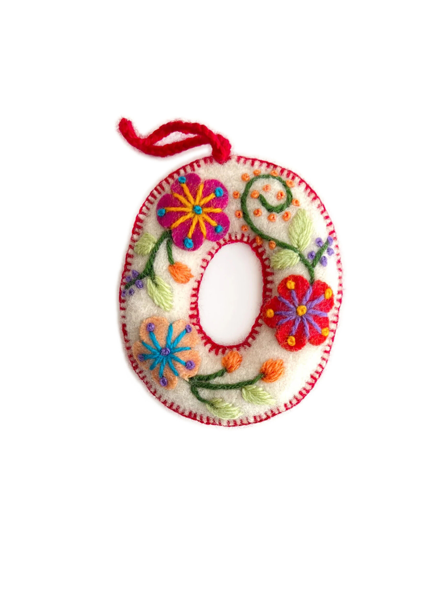 Ornaments 4 Orphans FINAL SALE - Letter O Ornament