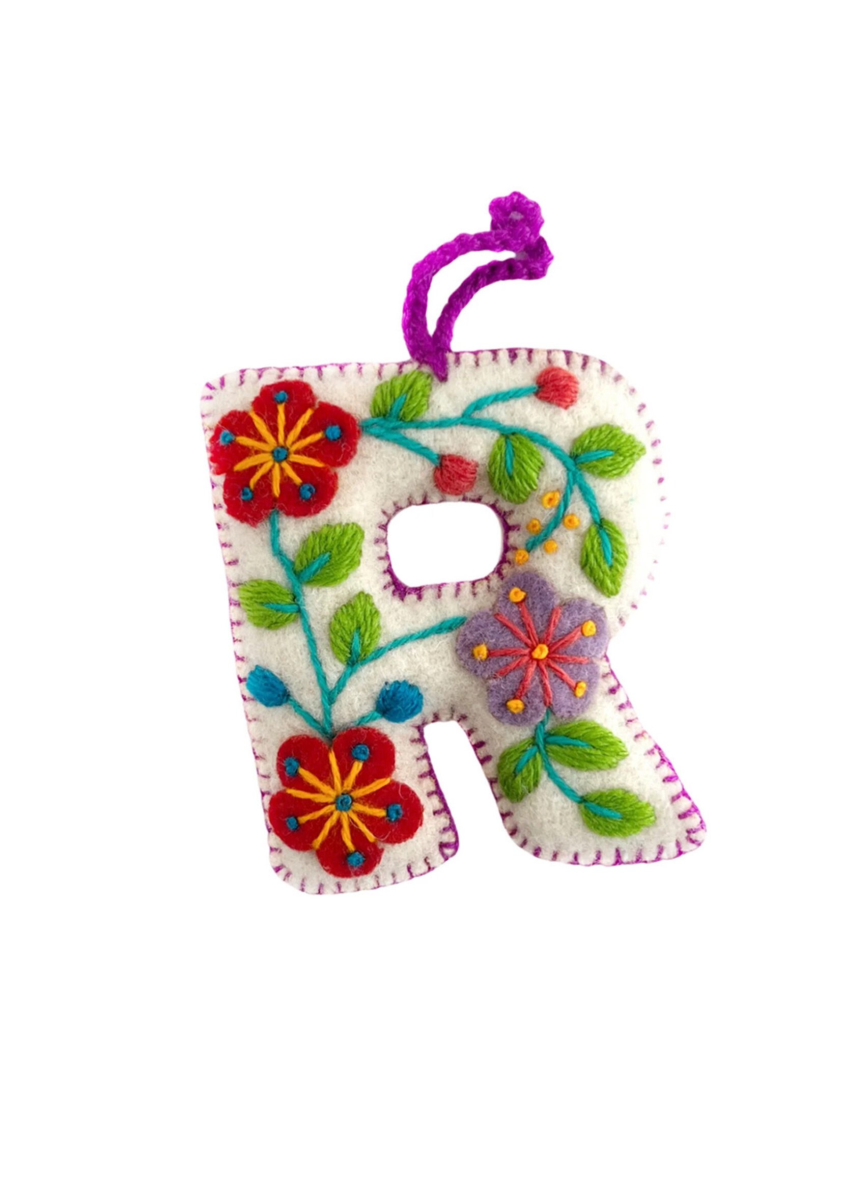 Ornaments 4 Orphans Letter R Ornament