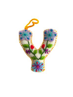 Ornaments 4 Orphans FINAL SALE - Letter Y Ornament