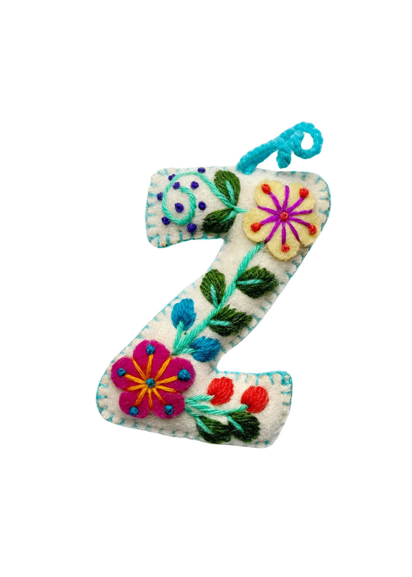 Ornaments 4 Orphans FINAL SALE - Letter Z Ornament