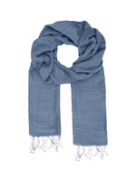Marquet Worn Indigo Shawl