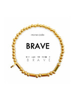 Ethic Goods Morse Code BRAVE Bracelet