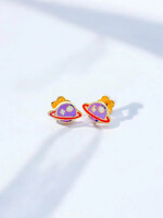 Ethic Goods Tiny Saturn Studs Earrings