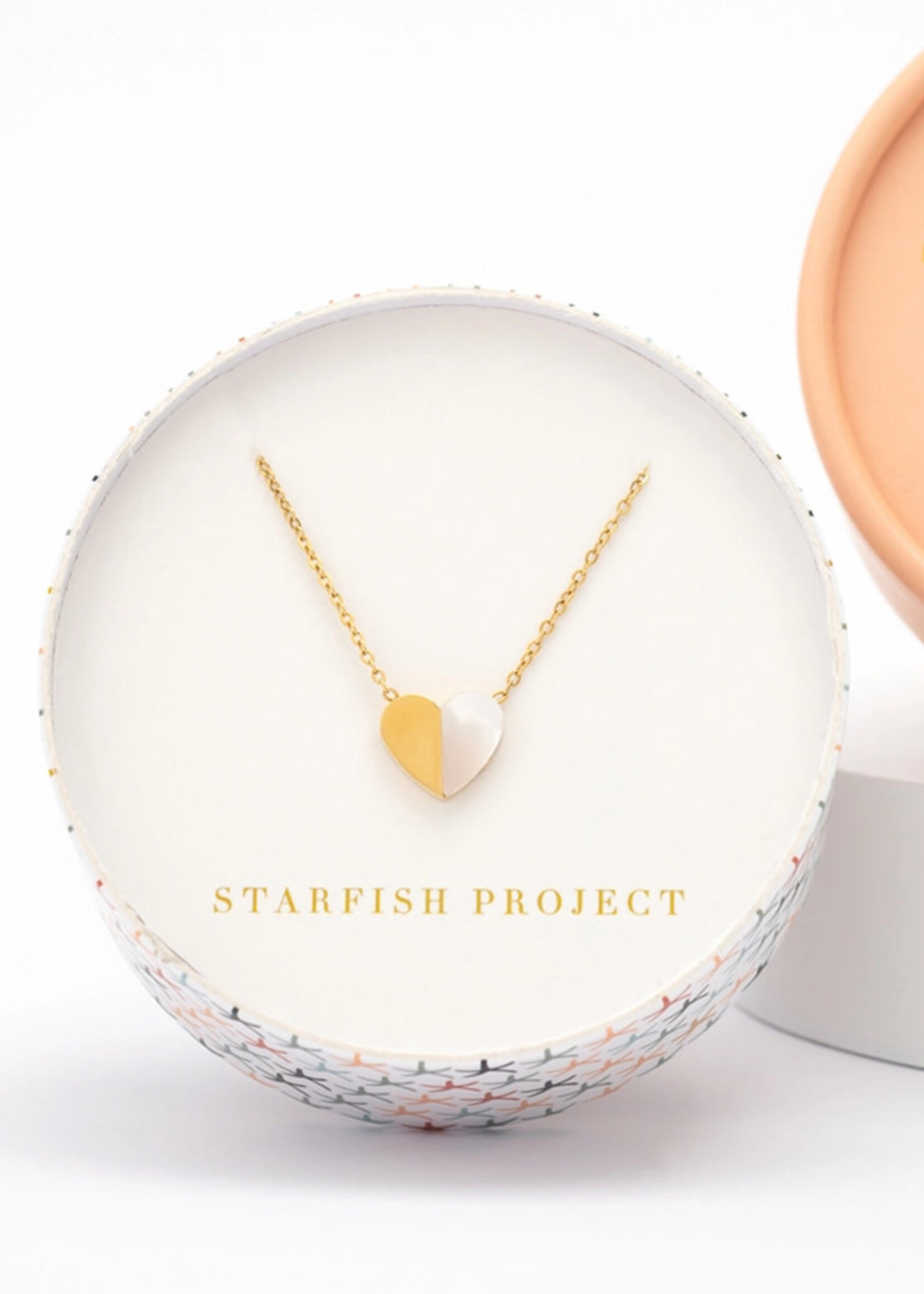 Starfish Project Give Hope Heart Necklace - 14K gold plated
