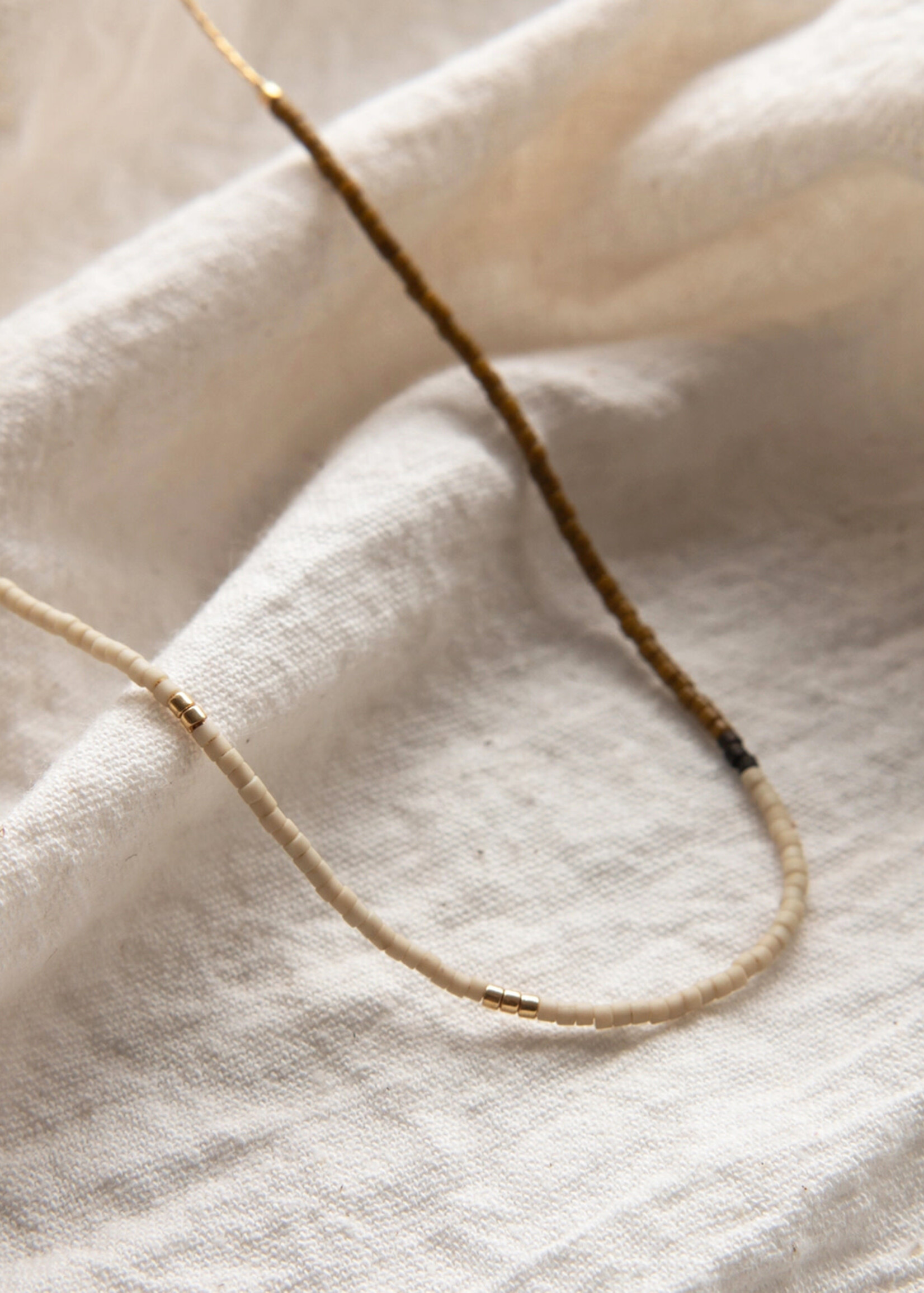 YEWO Olive Mala Necklace