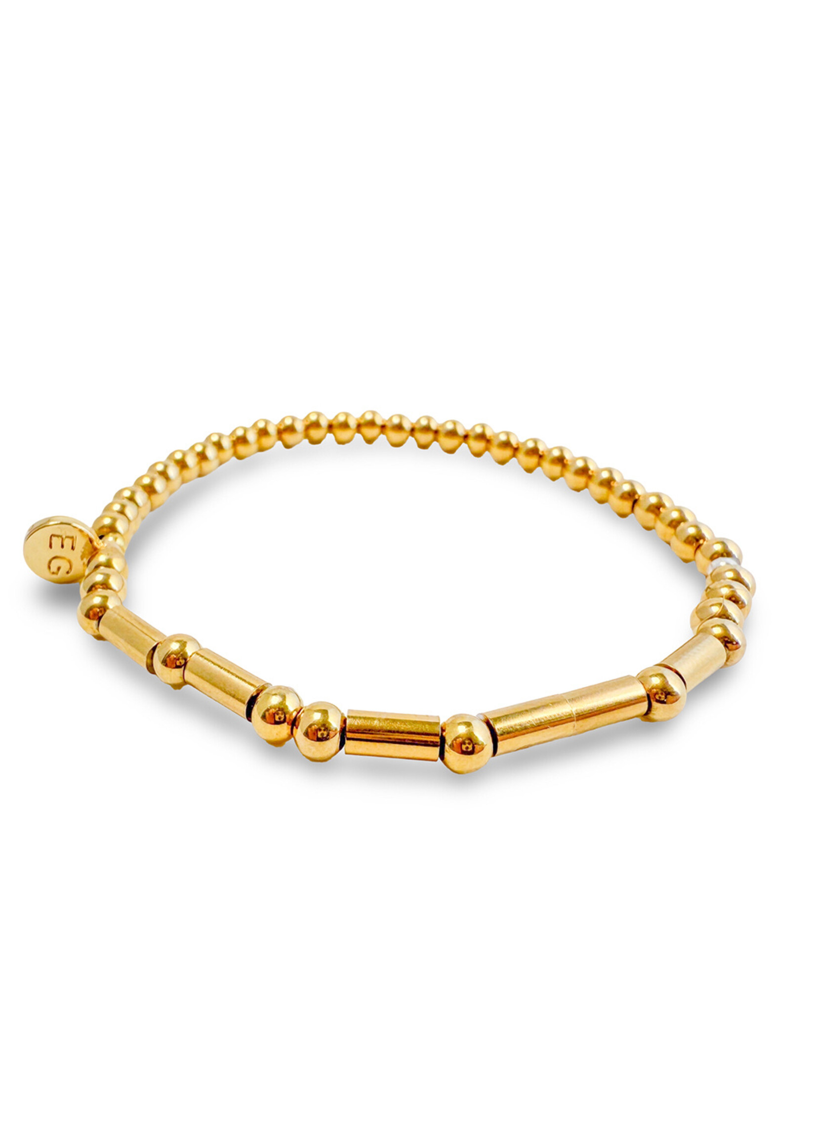 Ethic Goods Morse Code STRENGTH Bracelet - 18K gold plated