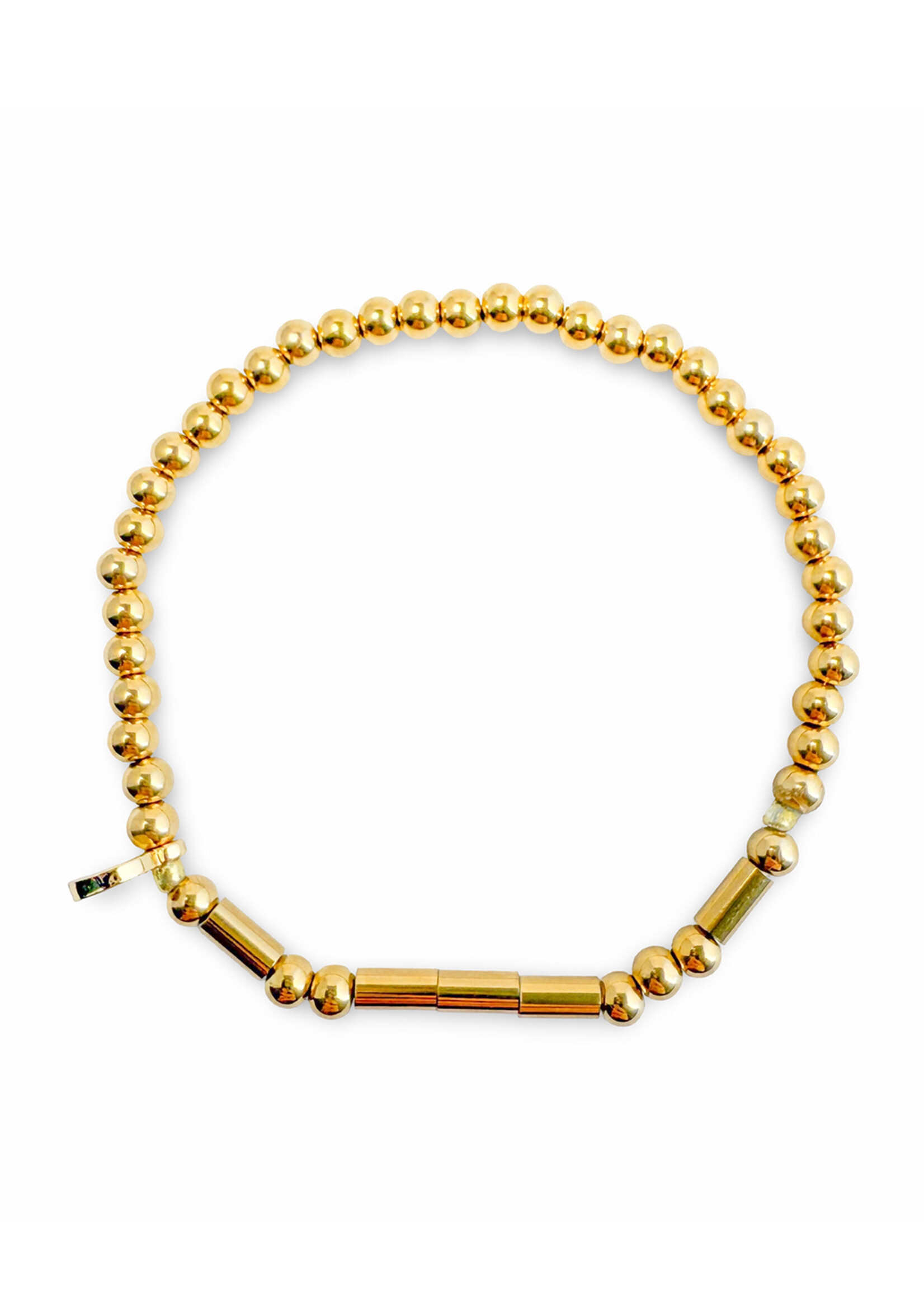 Ethic Goods Morse Code LOVE Bracelet - 18K gold plated