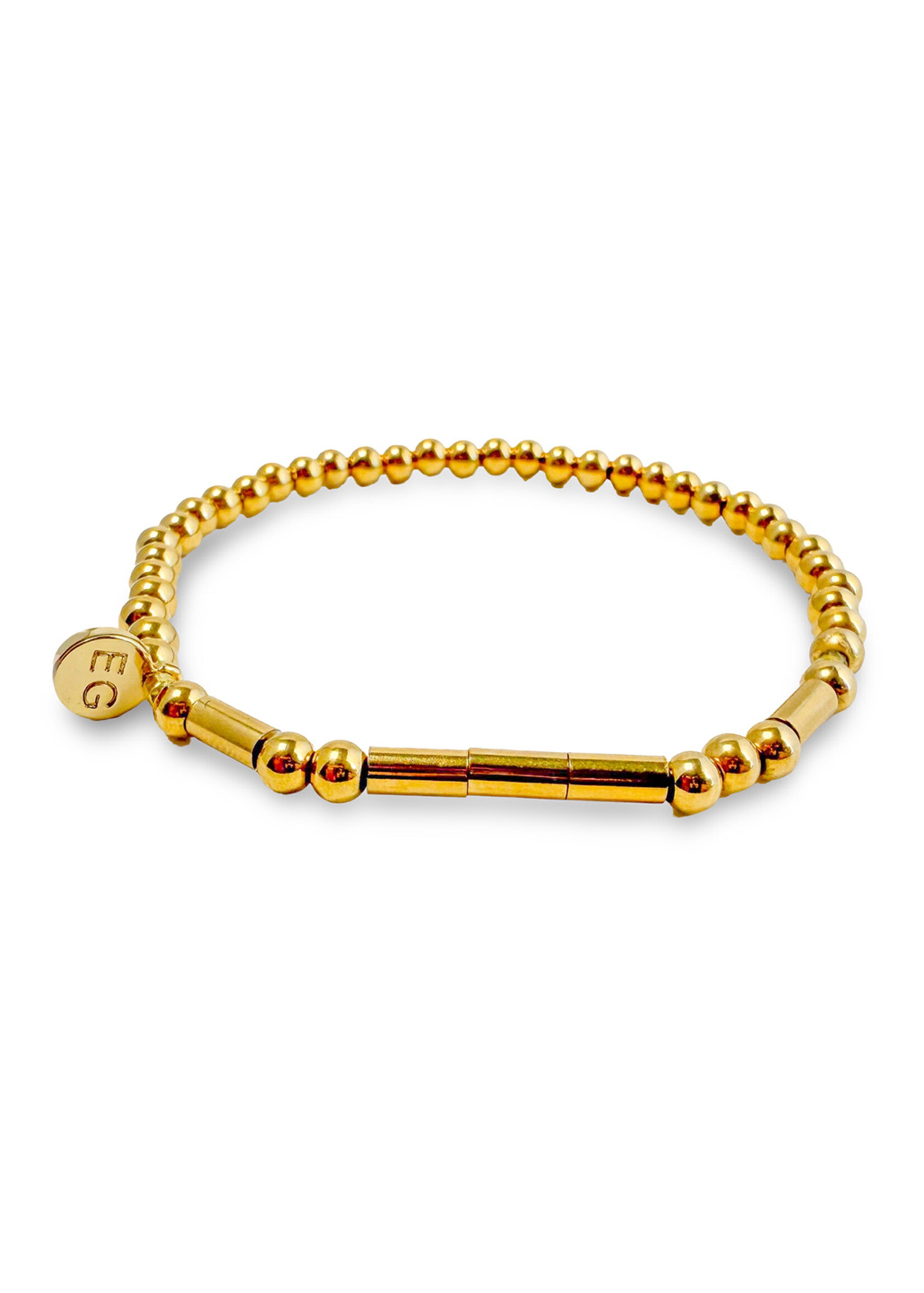 Ethic Goods Morse Code LOVE Bracelet - 18K gold plated