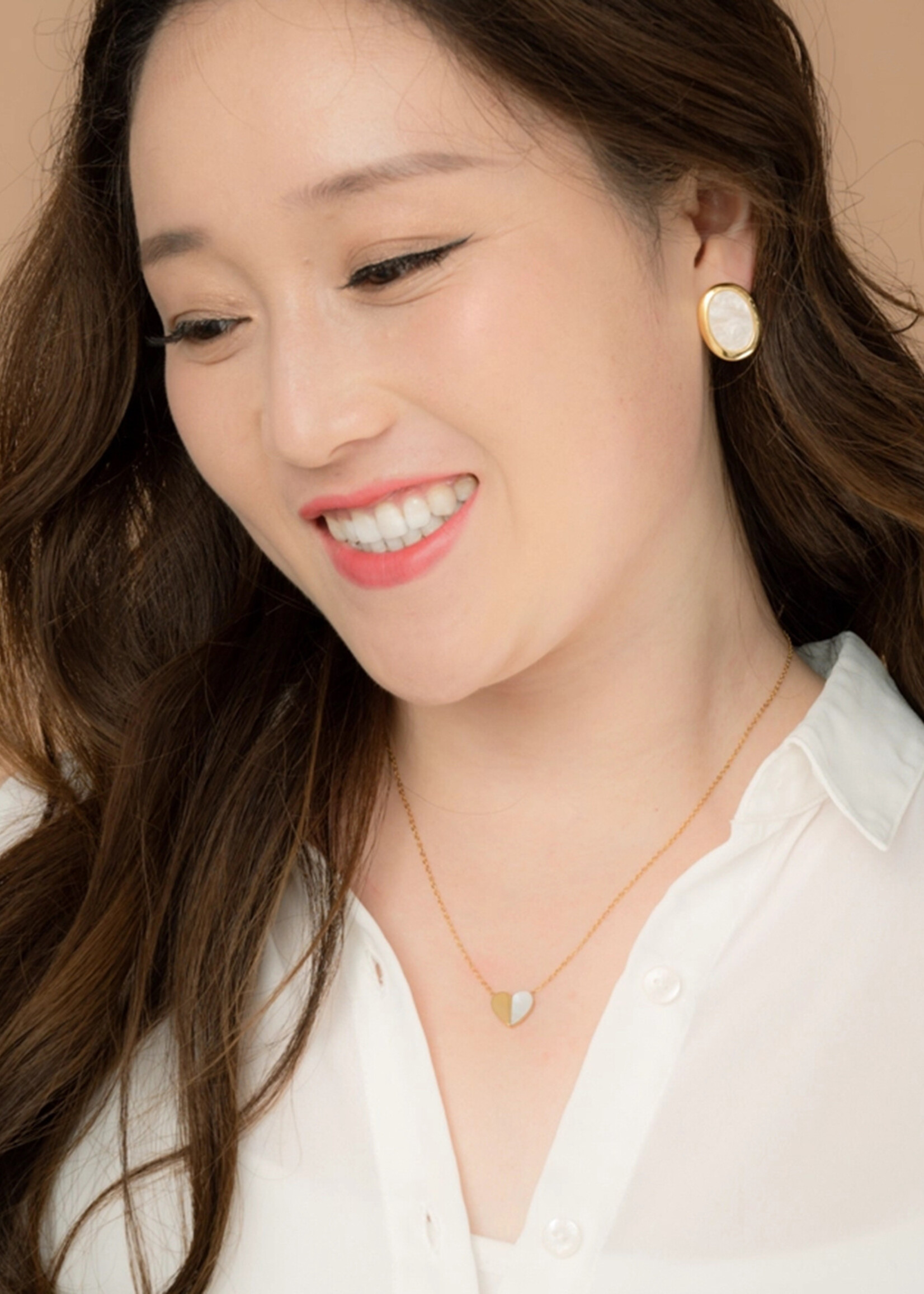 Starfish Project Give Hope Heart Necklace - 14K gold plated