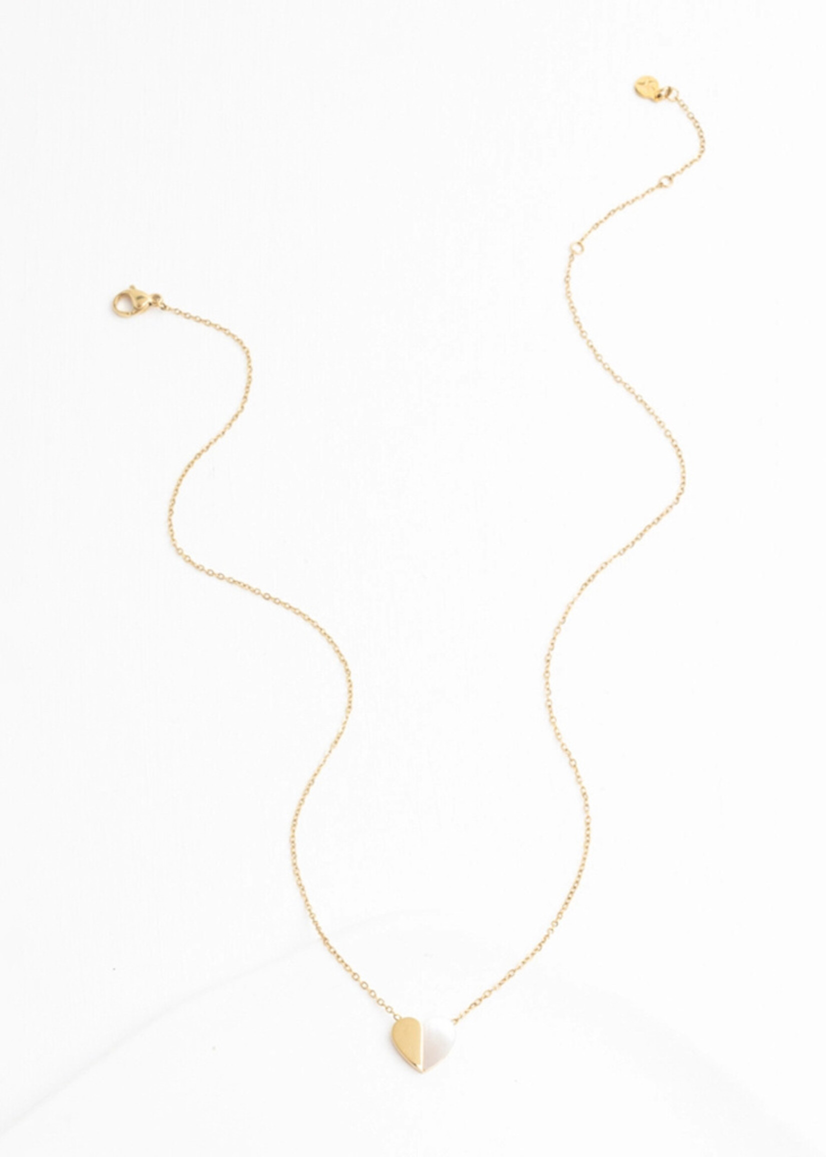 Starfish Project Give Hope Heart Necklace - 14K gold plated