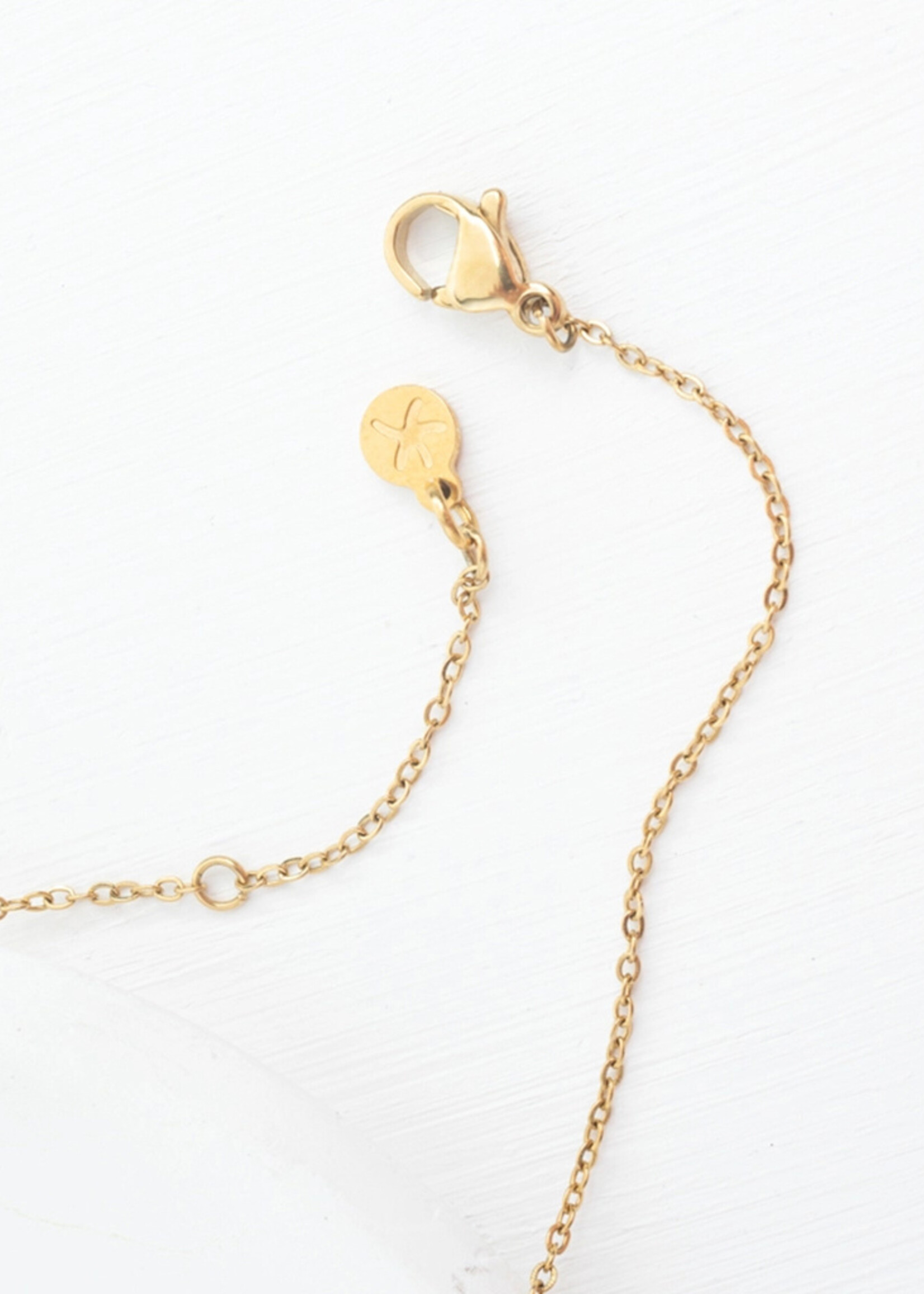 Starfish Project Give Hope Heart Necklace - 14K gold plated