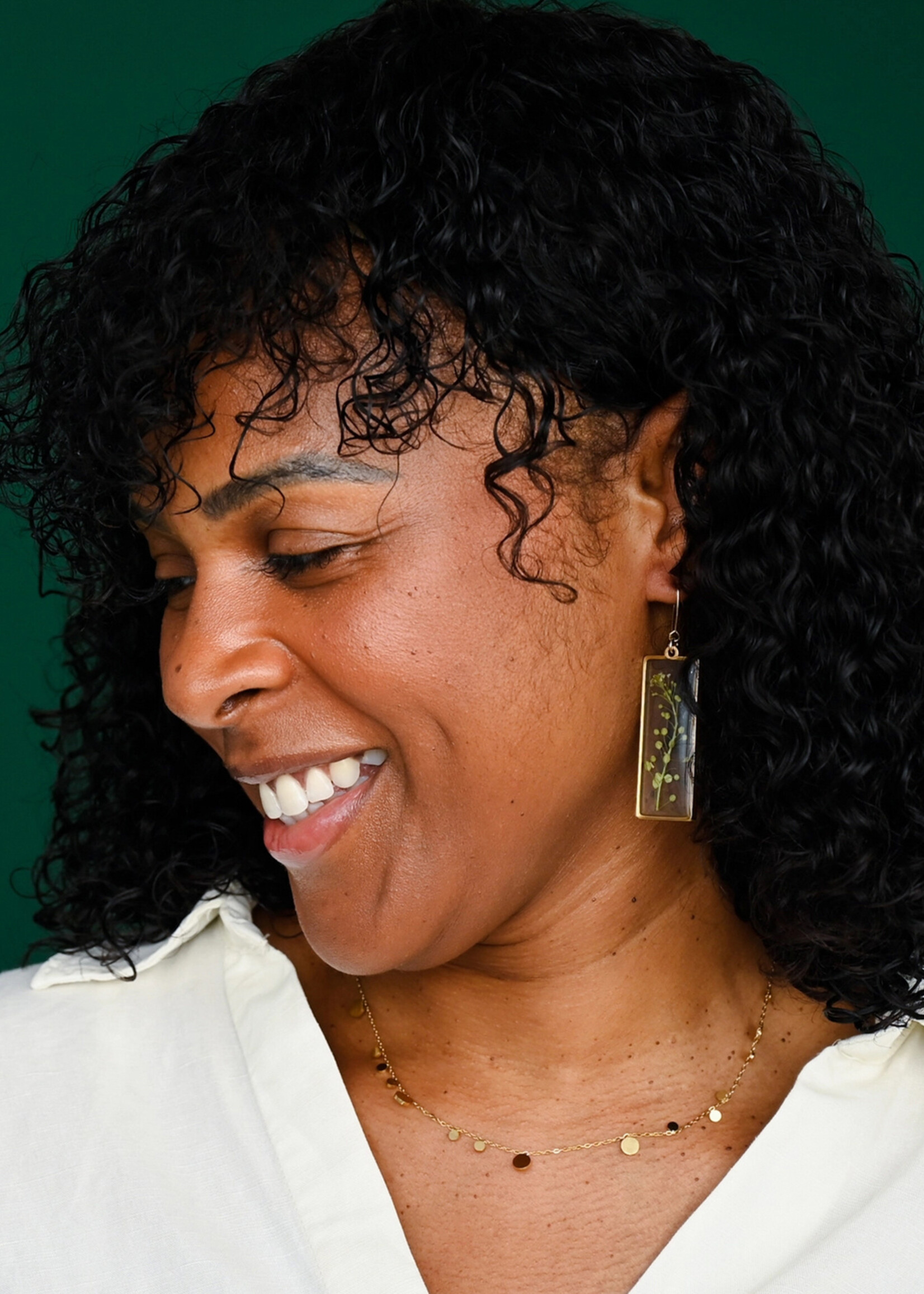 Starfish Project Wildflower Window Earrings - 14K gold plated