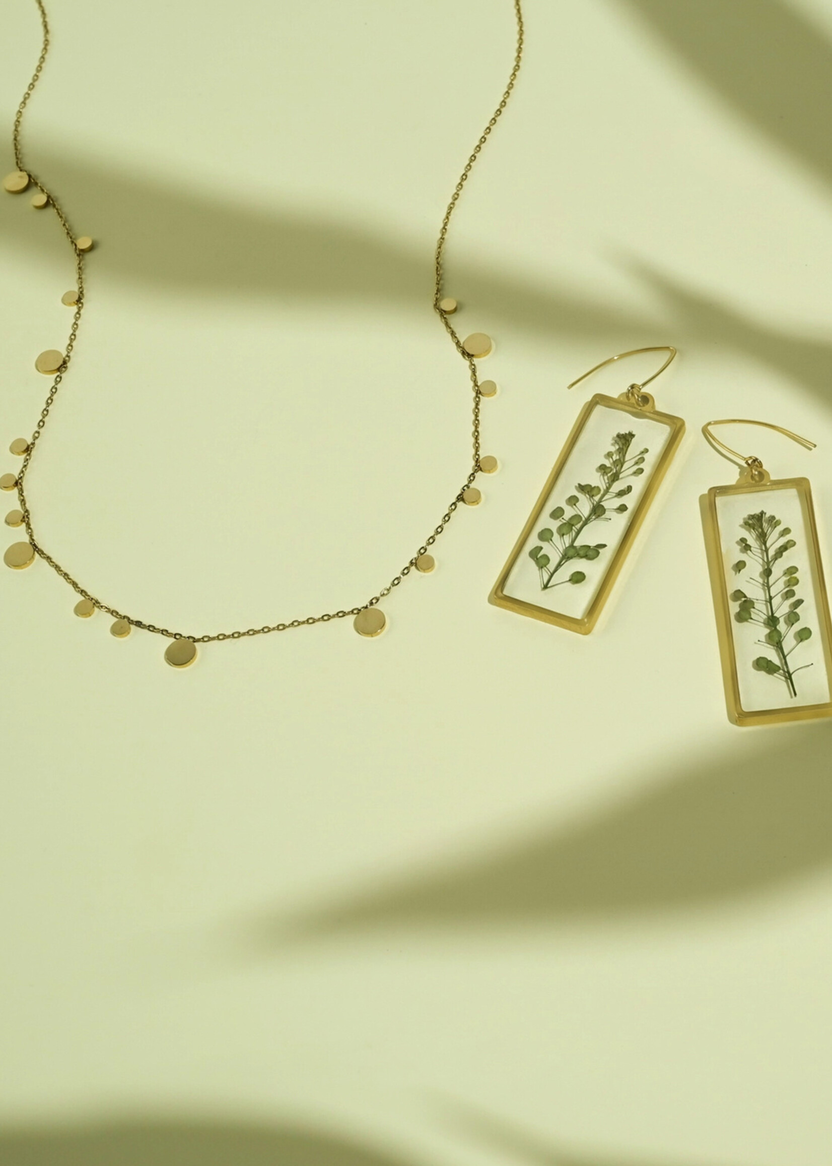 Starfish Project Wildflower Window Earrings - 14K gold plated