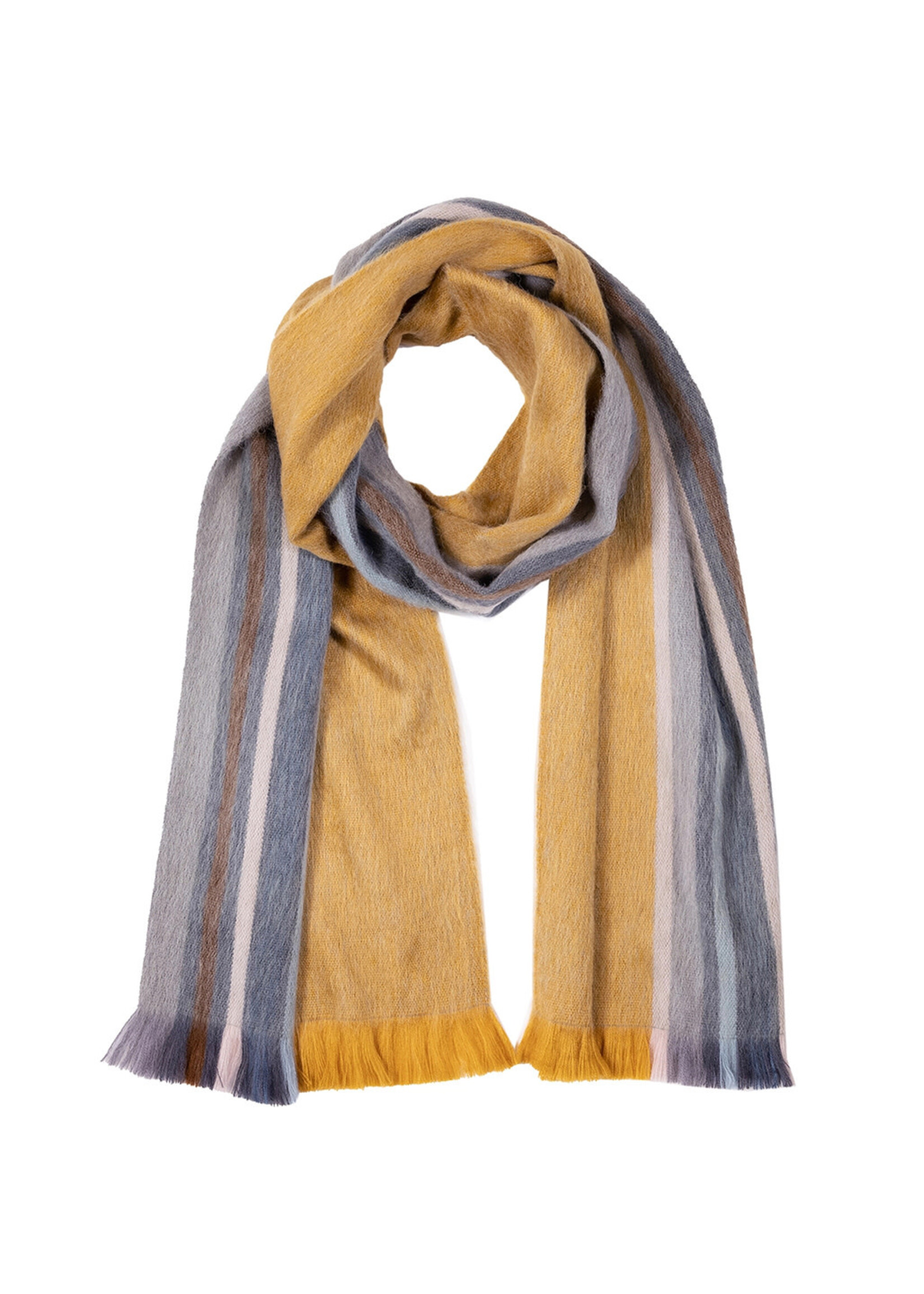 Shupaca Alpaca Alpaca Scarf - Mostaza