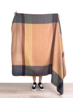 Shupaca Alpaca Alpaca Throw Blanket - Mojave
