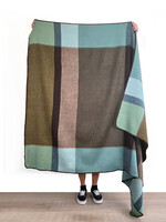 Shupaca Alpaca Alpaca Throw Blanket - Mosswood