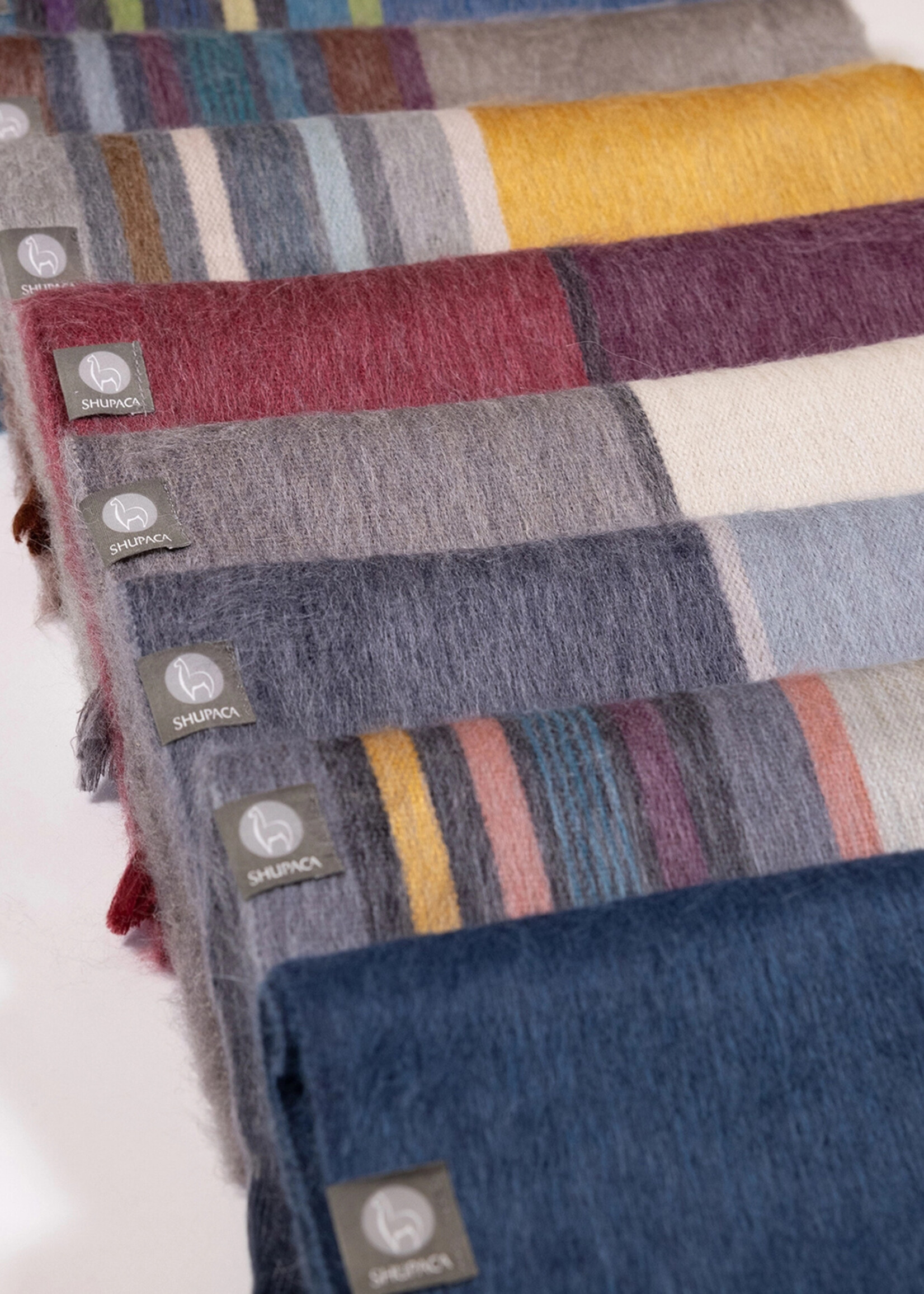 Shupaca Alpaca Alpaca Scarf - Mostaza