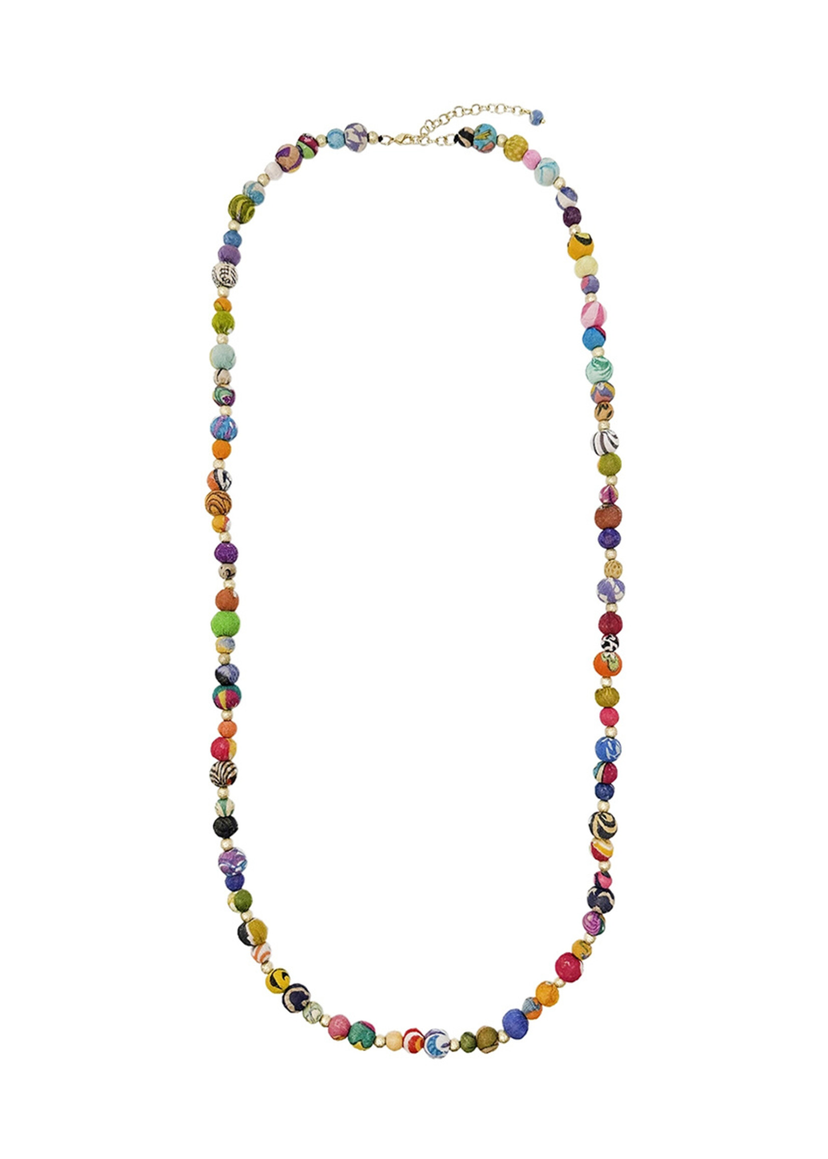 WorldFinds Kantha Sonnet Necklace