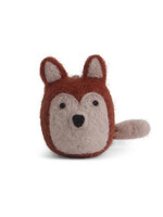 Gry and Sif Small Fox Felt Ornament