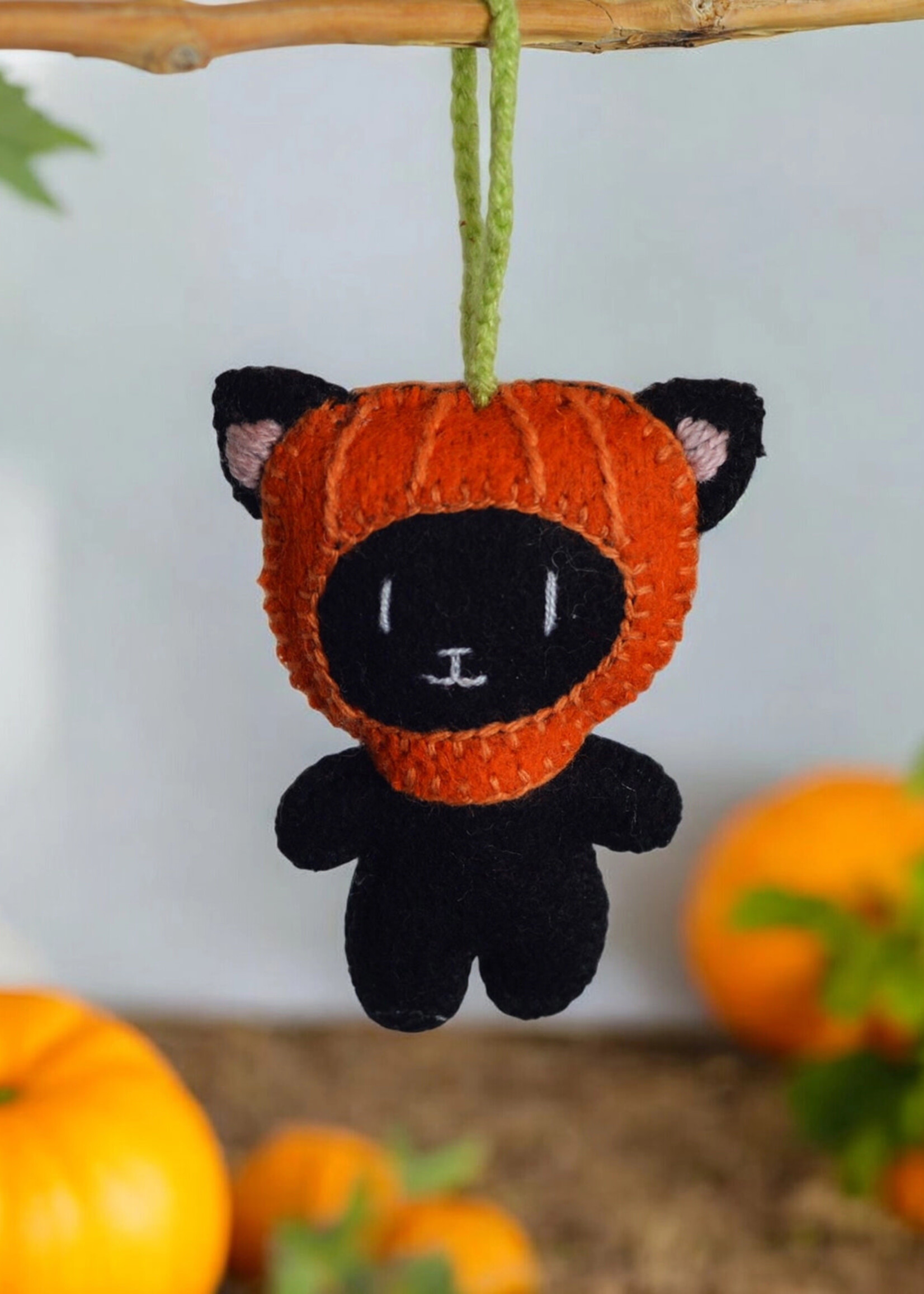 Melange Collection Halloween Cat Ornament