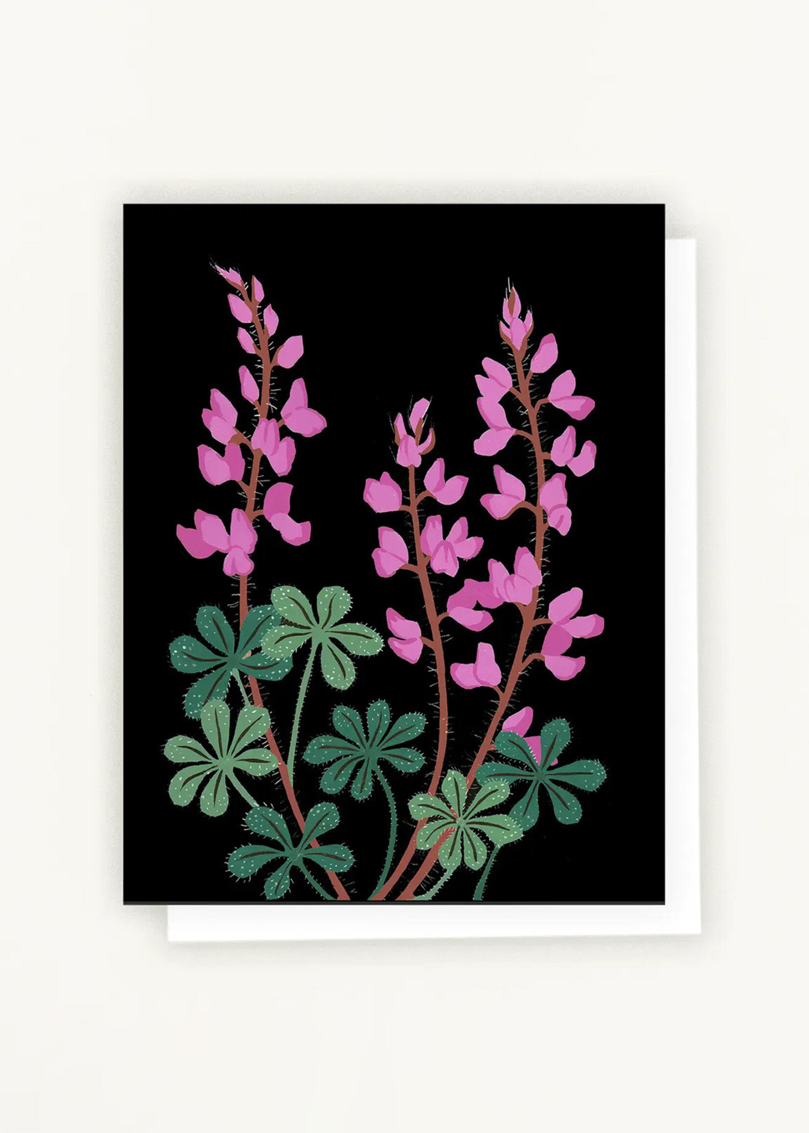 Lesley Goren Studio Stinging Lupine Card