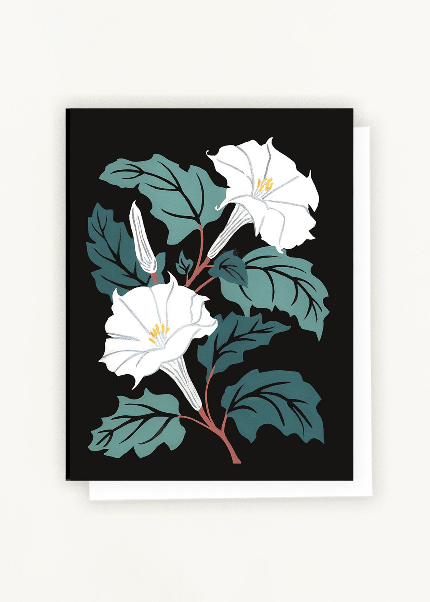 Lesley Goren Studio Sacred Datura Card