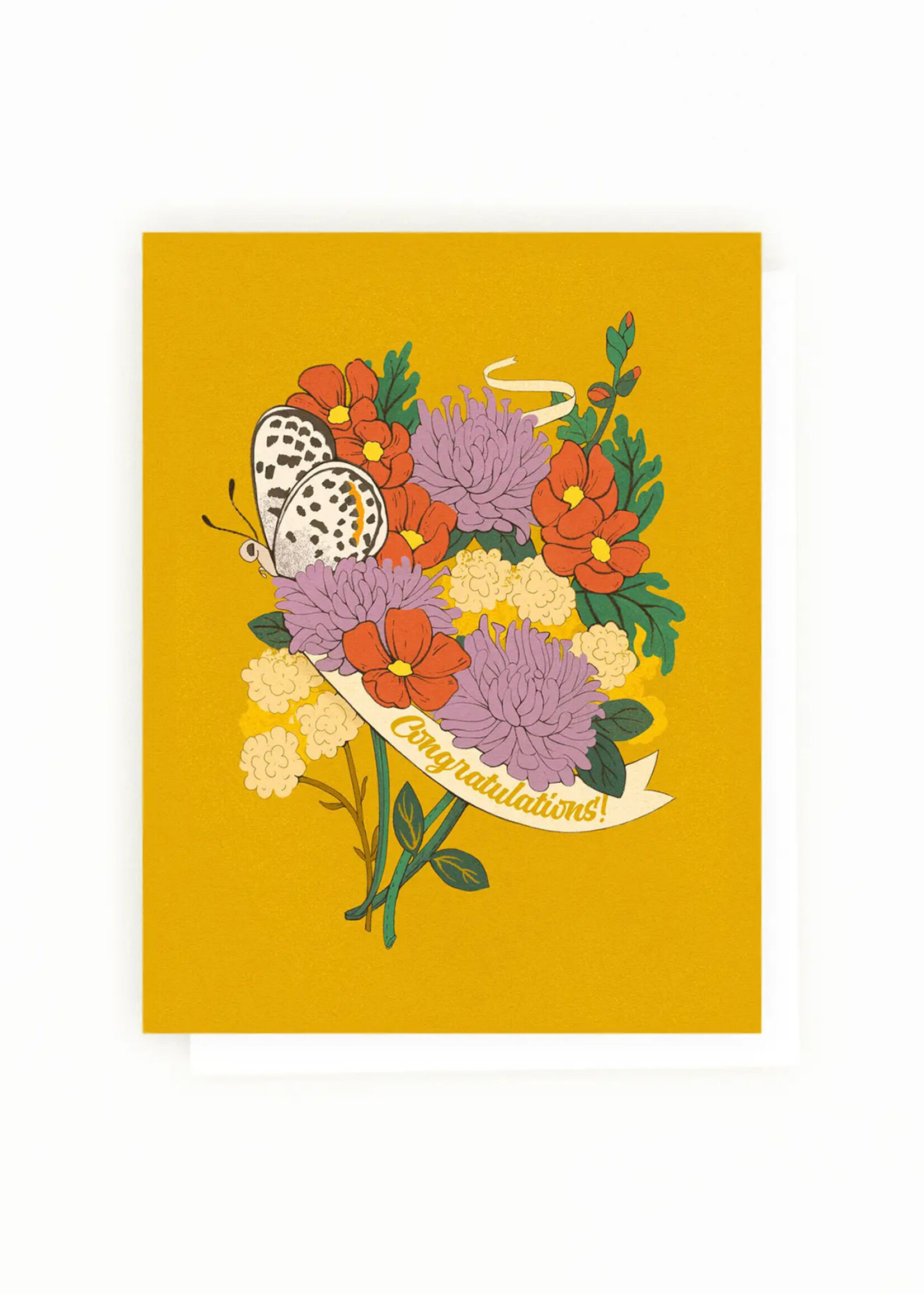 Lesley Goren Studio Congrats! California Bouquet Card