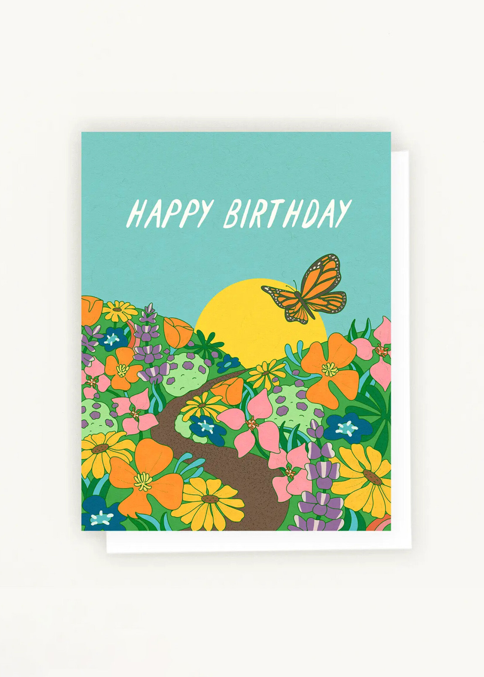 Lesley Goren Studio Happy Birthday Field Card