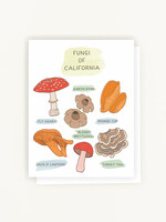 Lesley Goren Studio Fungi of California Card