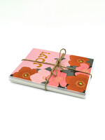 Lesley Goren Studio Joy & Poppy Pink Holiday Card Set