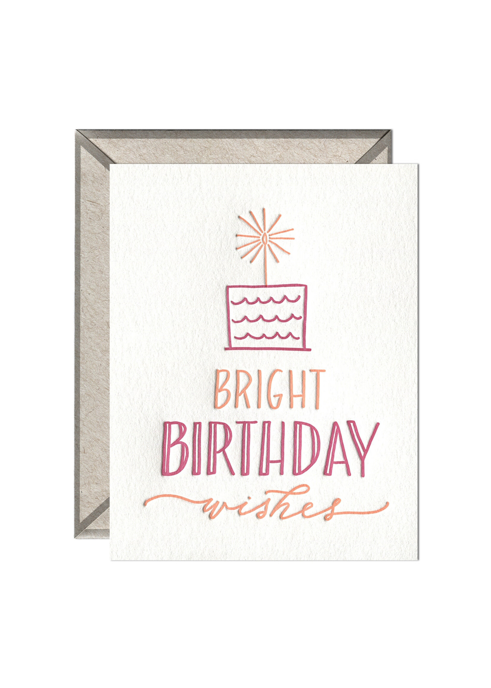 Ink Meets Paper Bright Birthday Wishes Card
