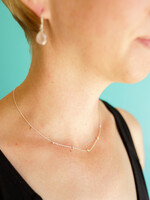 Fair Anita Delicate Pearl Sterling Silver Necklace