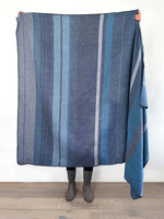 Shupaca Alpaca Alpaca Throw Blanket - Calypso