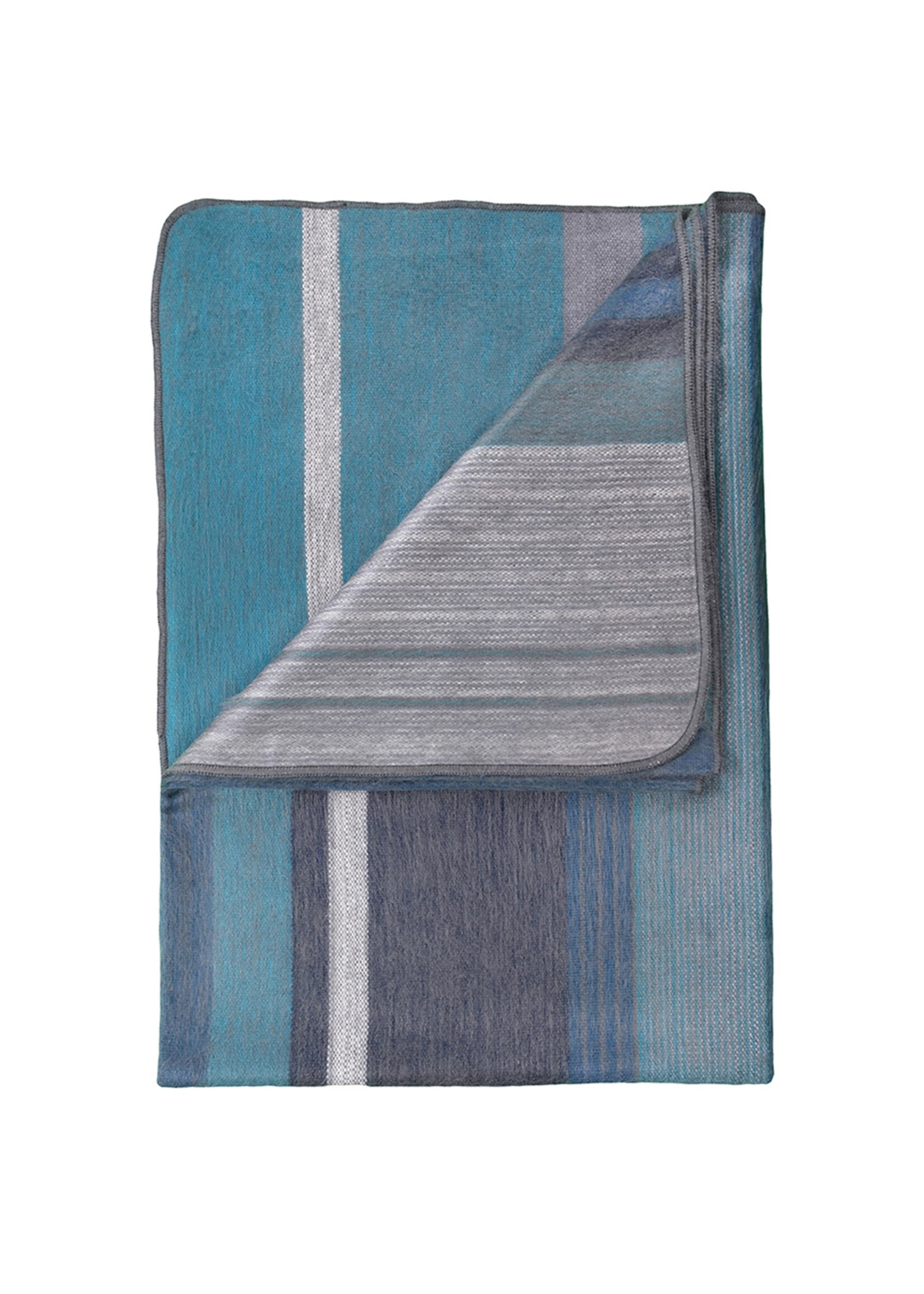 Shupaca Alpaca Alpaca Throw Blanket 45in x 70in - Calypso