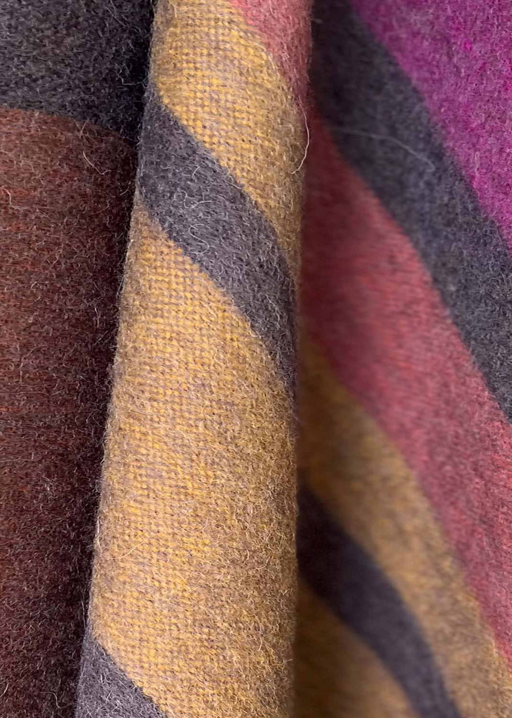 Shupaca Alpaca Alpaca Throw Blanket 45in x 70in - Canyon