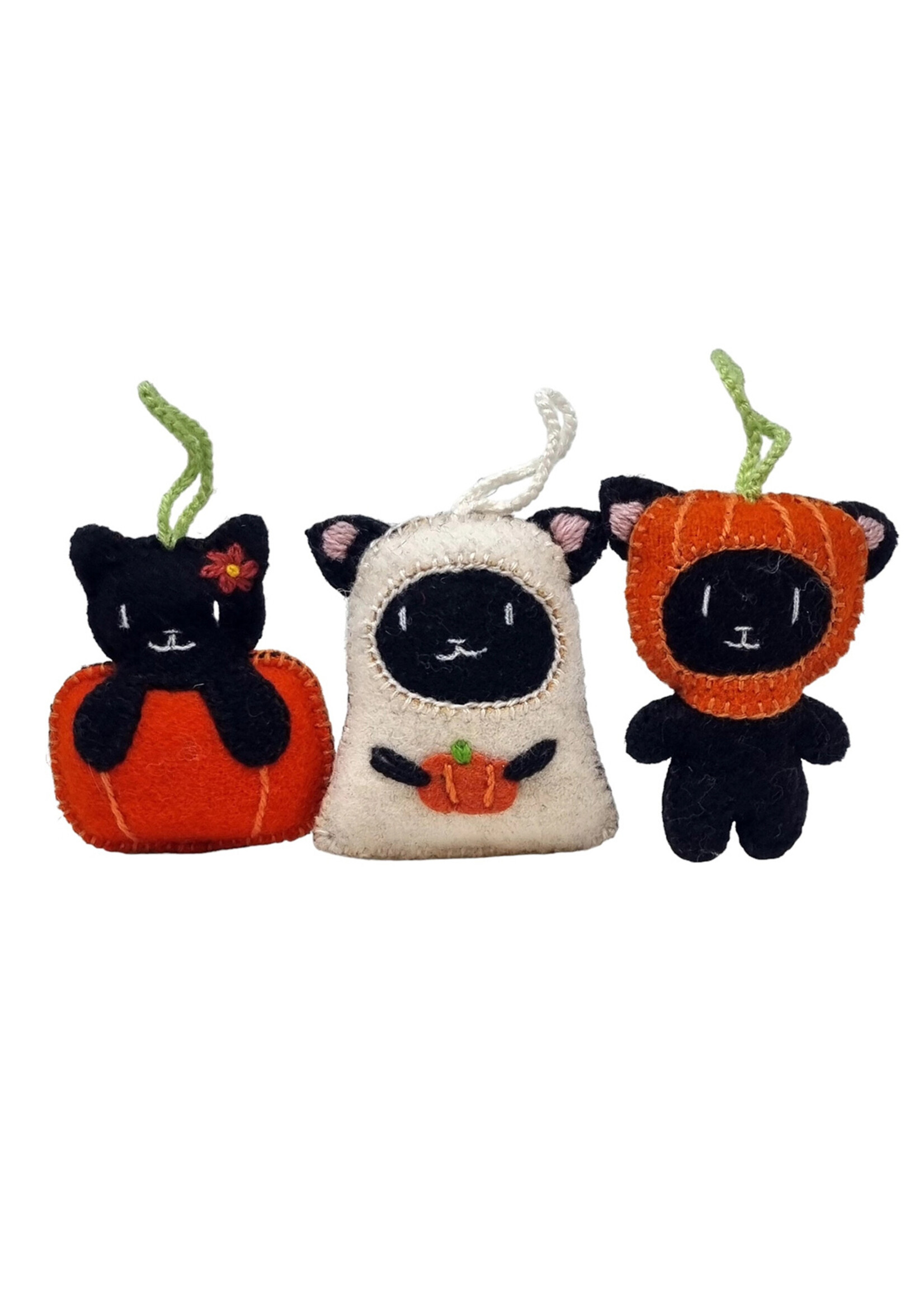 Melange Collection Halloween Cat Ornament