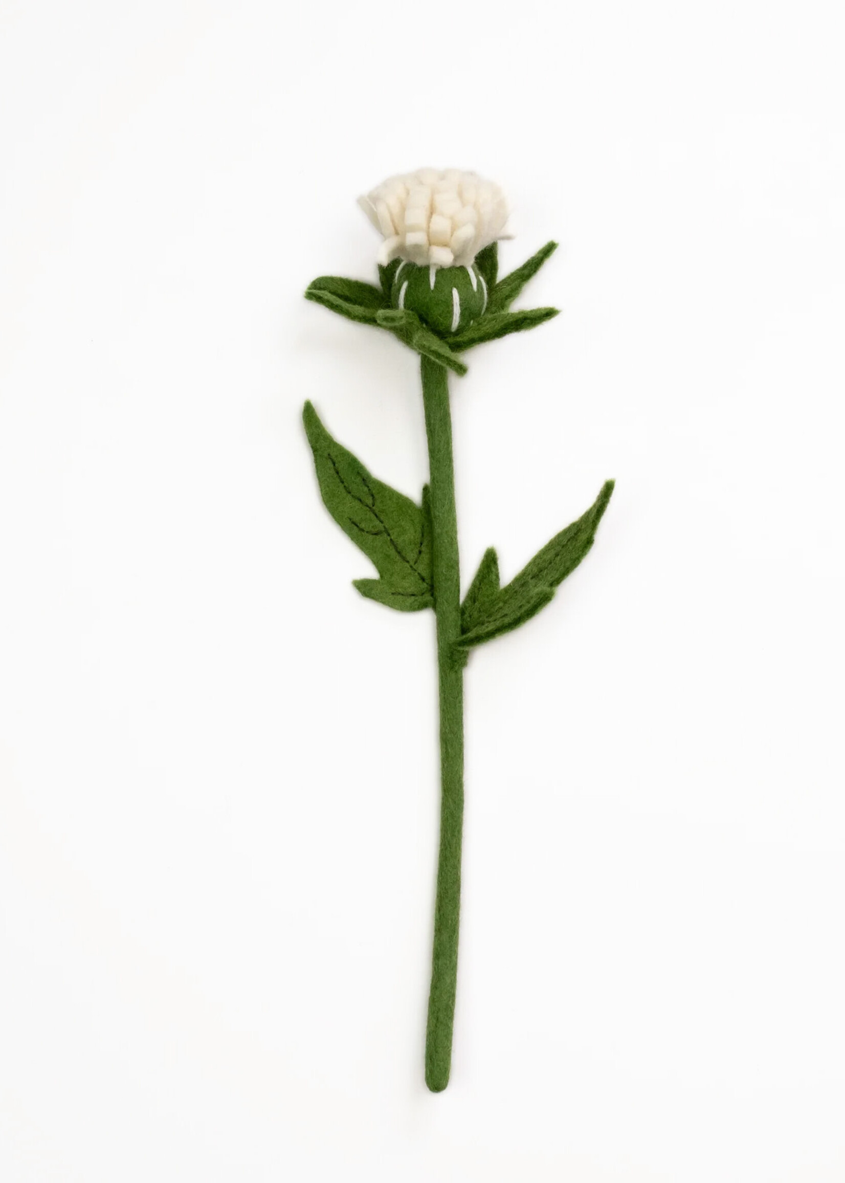 Global Goods Partners Thistle Stem Felt Flower