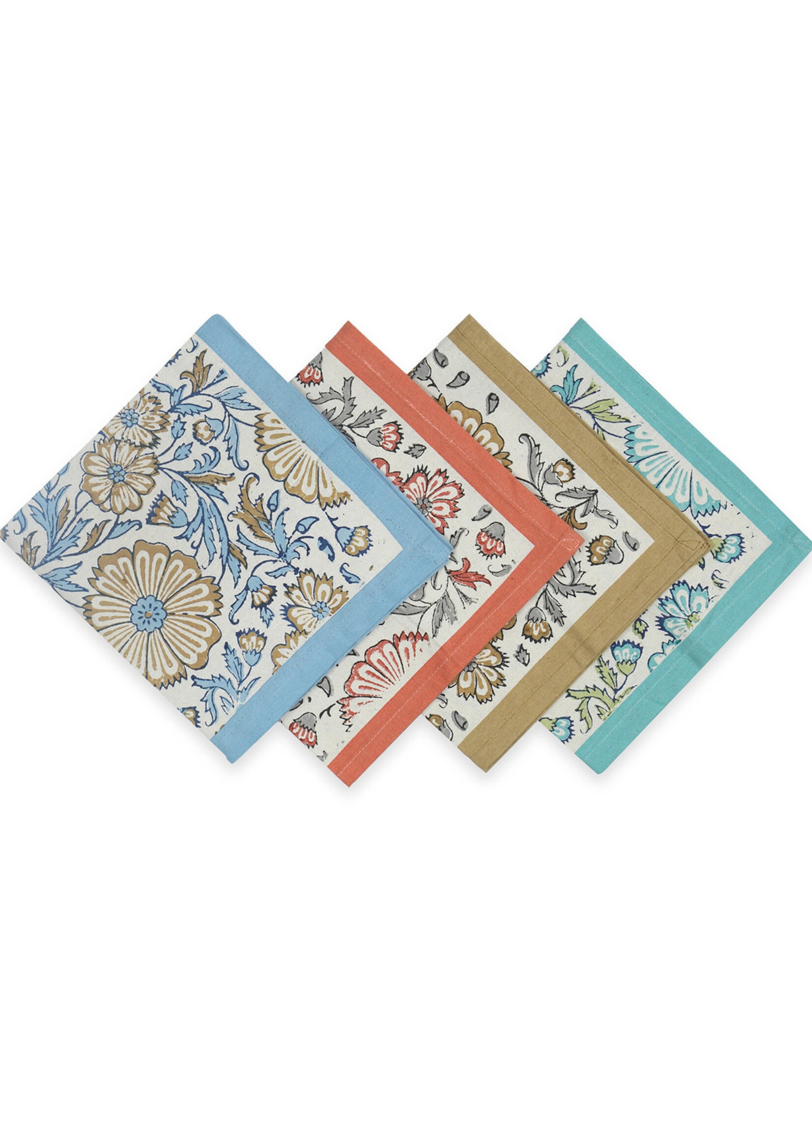 Sustainable Threads Bloom Reverie Napkins - Set of 4
