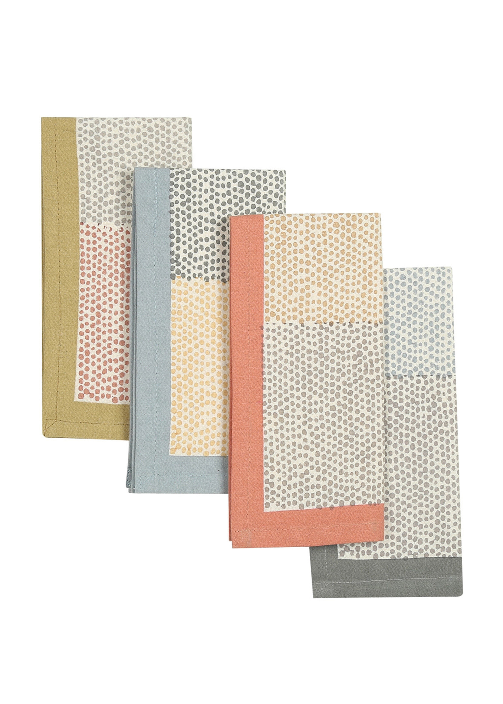 Sustainable Threads Raindrop Reverie Napkins - Set of 4