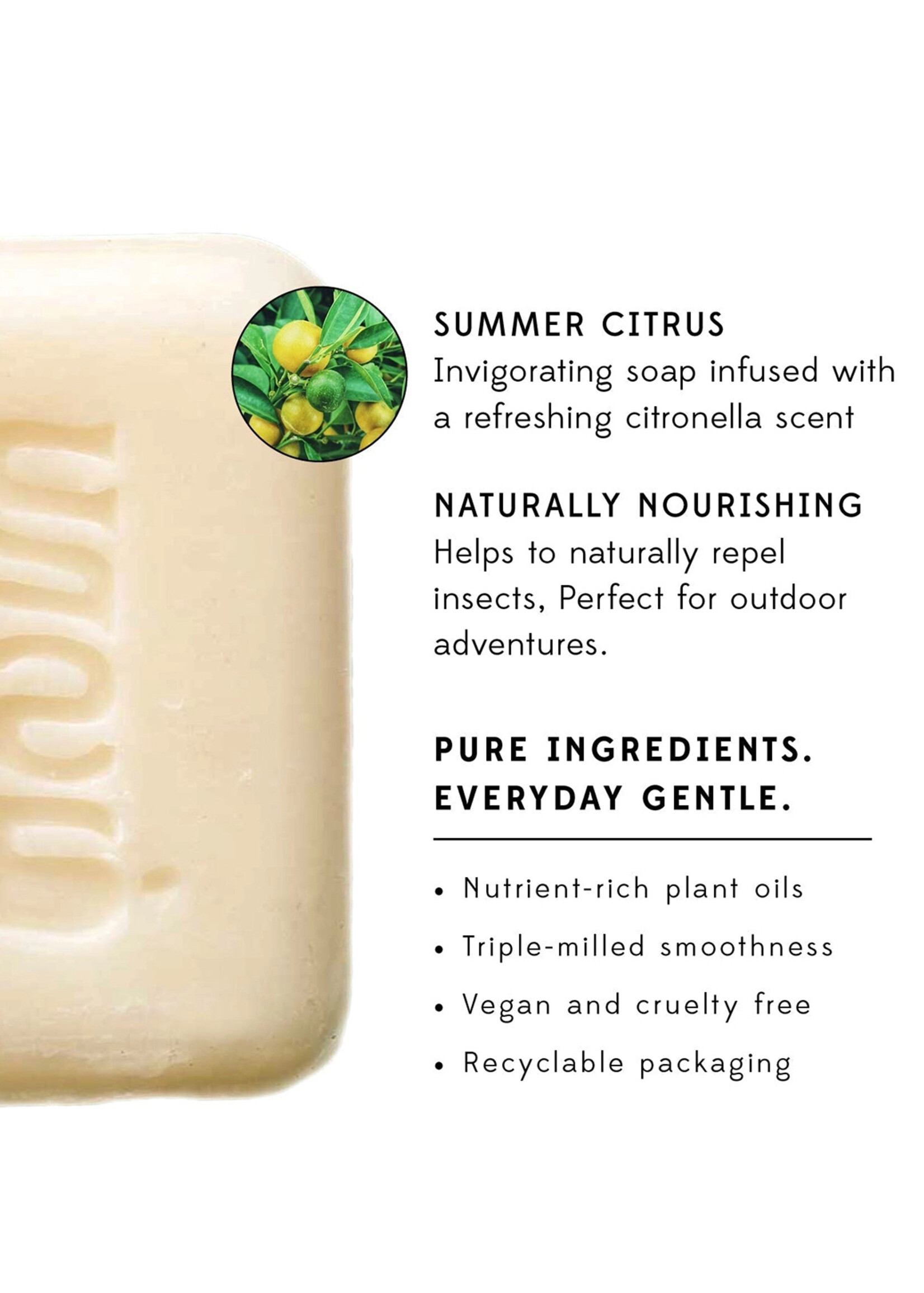 Ten Thousand Villages Summer Citrus Soap