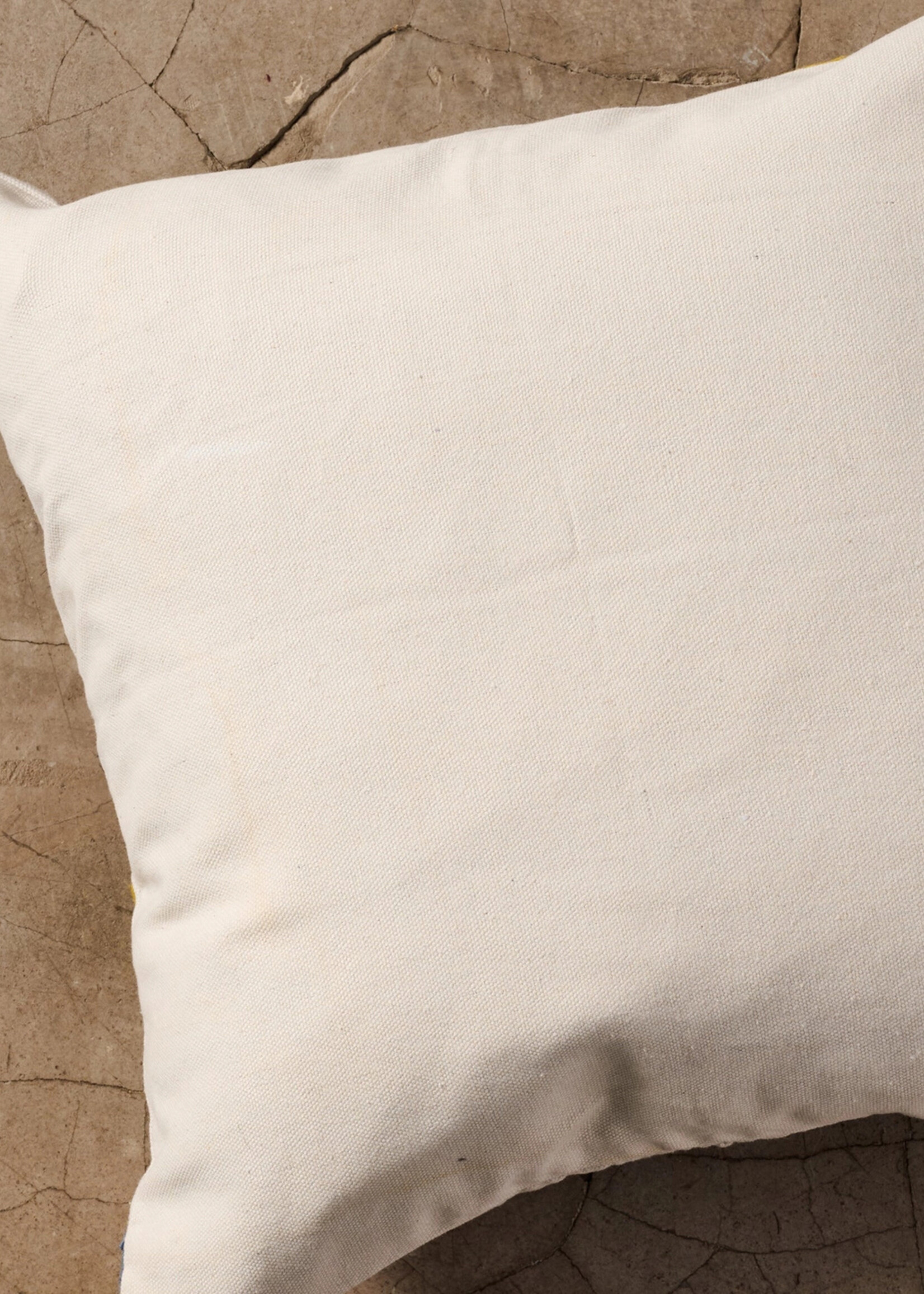 Ten Thousand Villages 18" Bela Embroidered Throw Pillow