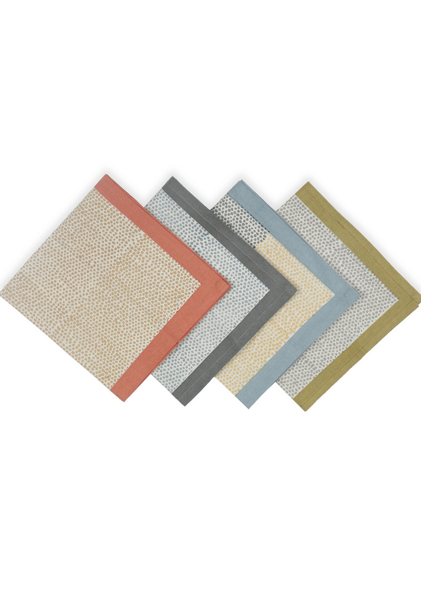 Sustainable Threads Raindrop Reverie Napkins - Set of 4