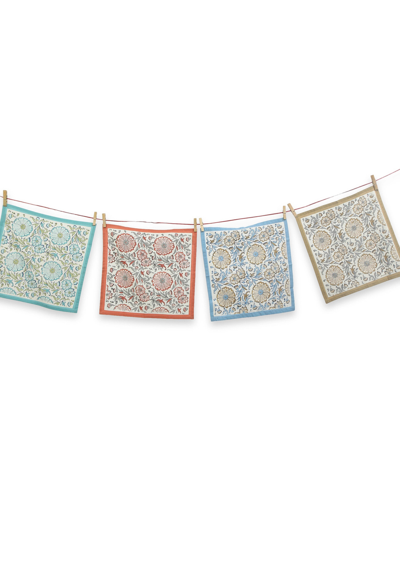 Sustainable Threads Bloom Reverie Napkins - Set of 4