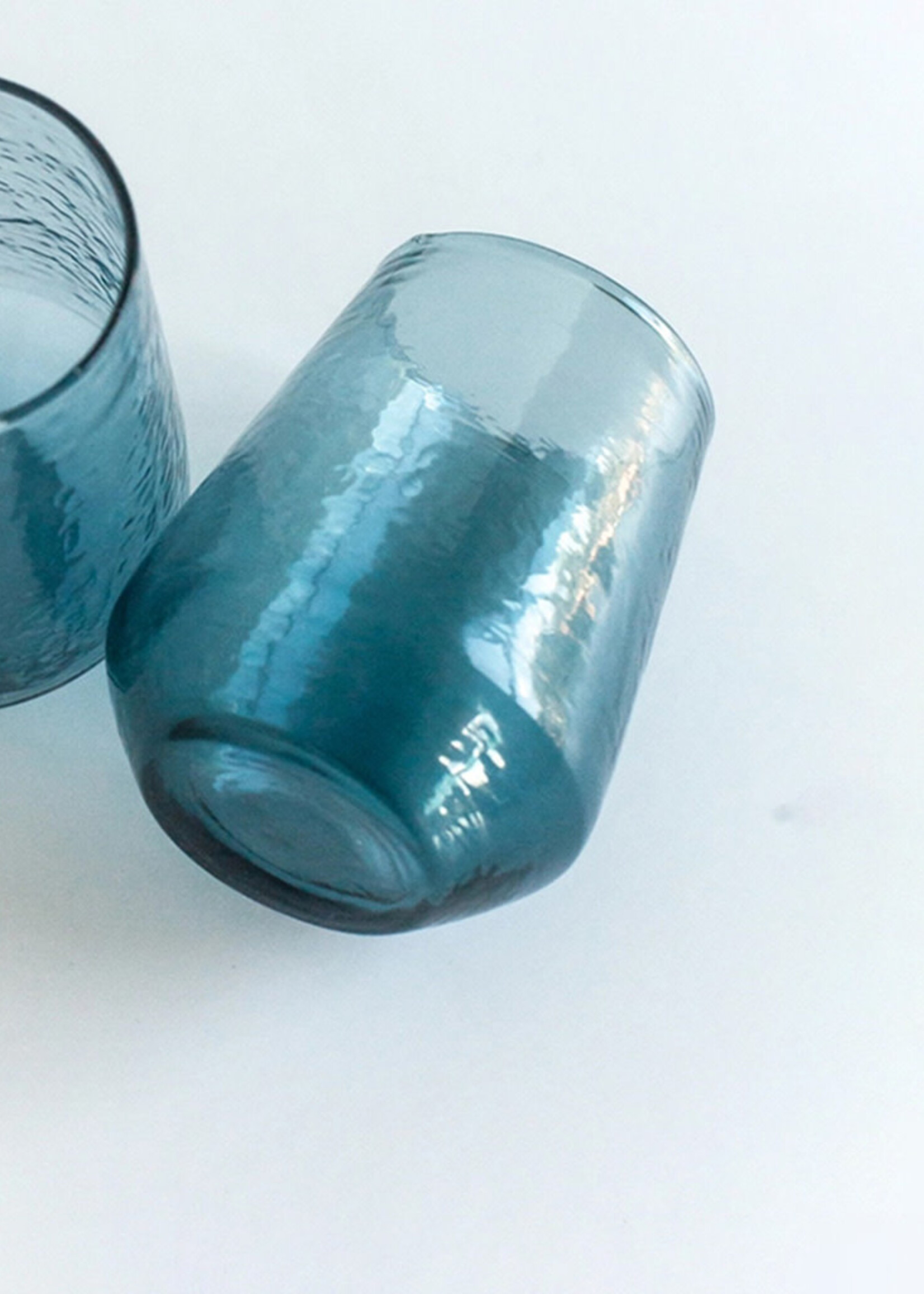 Creative Women Hammered Glass Tumbler